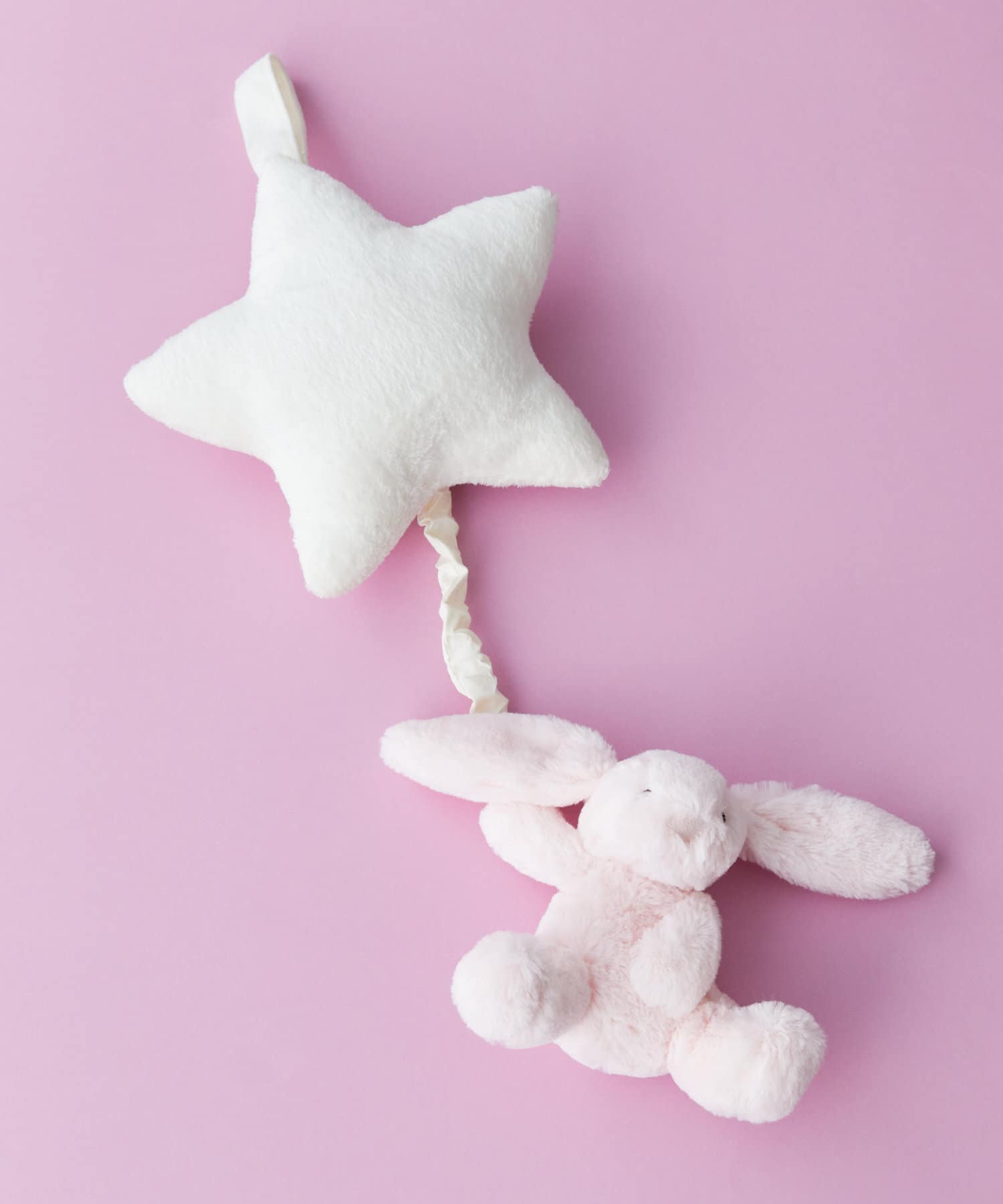 BIRTHDAY BAR(バースデイバー) 【JELLY CAT】Pink Bunny Star Musical Pull