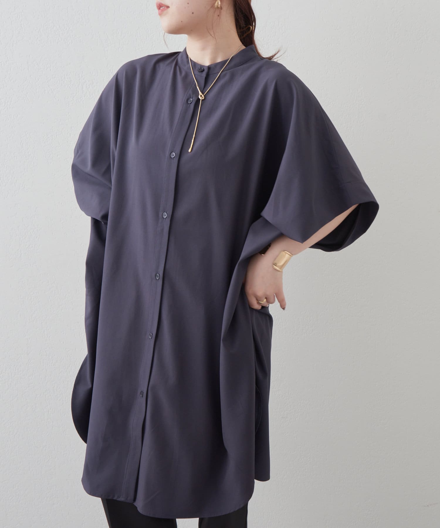 misato' PiCK UP】ドルマンBIGシャツ | NICE CLAUP OUTLET(ナイ 