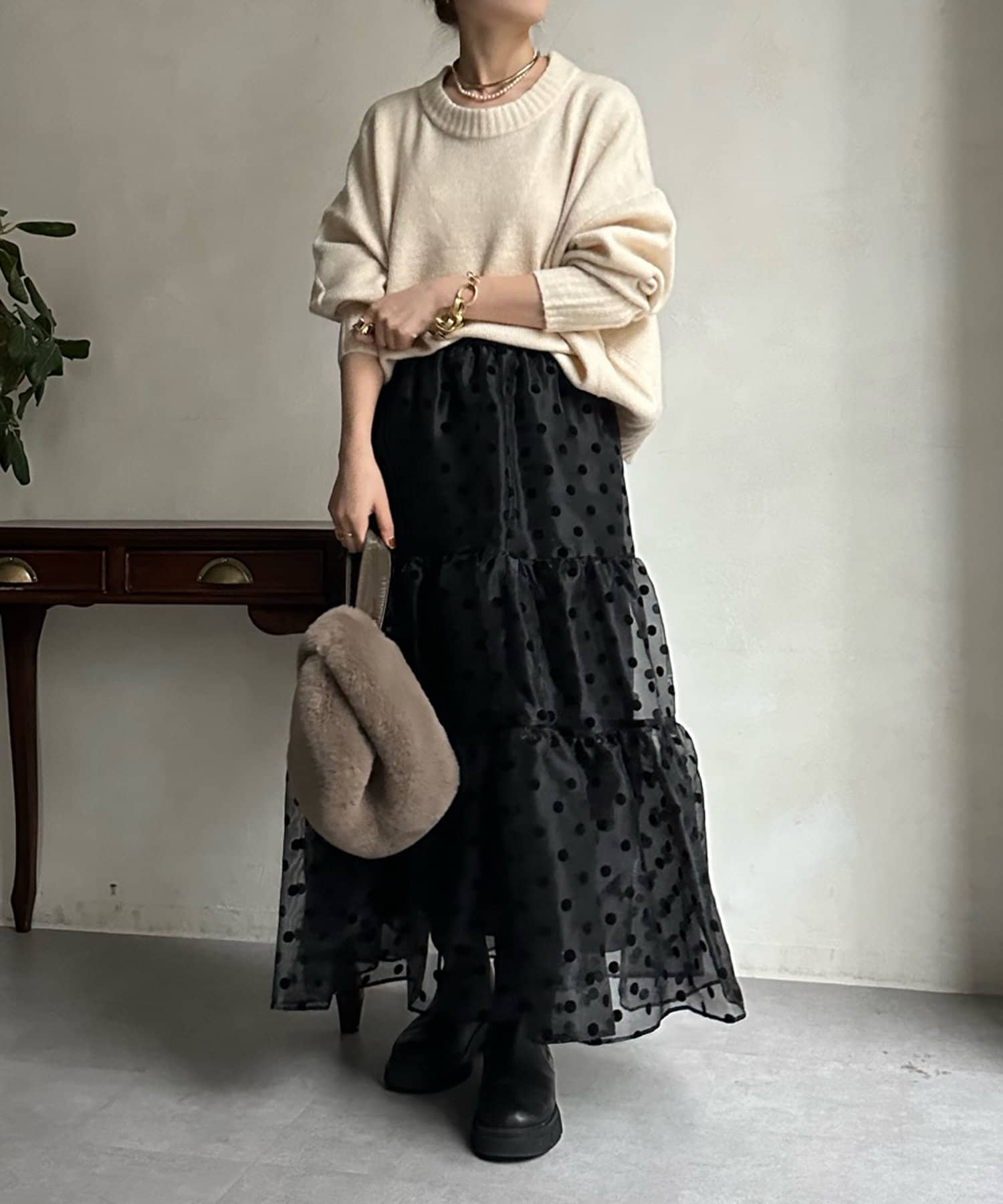♥️S♥️ページです 新色追加】【WEB限定】 ショート丈ワイドクルーネックプル