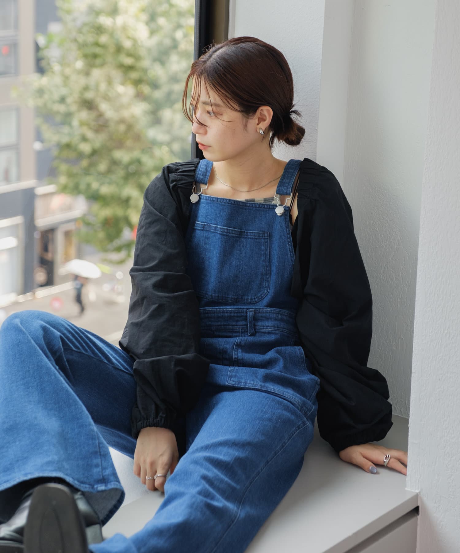 ワンピなど最旬ア！ オーバーオール サロペット OVERALLS FLARE