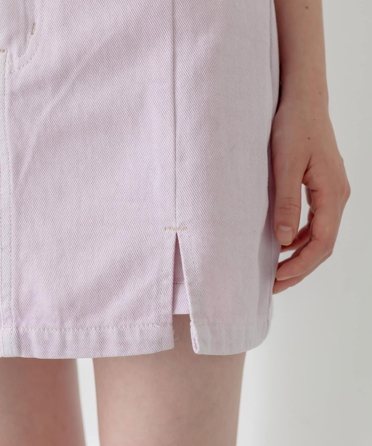 OLIVE des OLIVE(オリーブ デ オリーブ) スリットきれい色ミニスカート