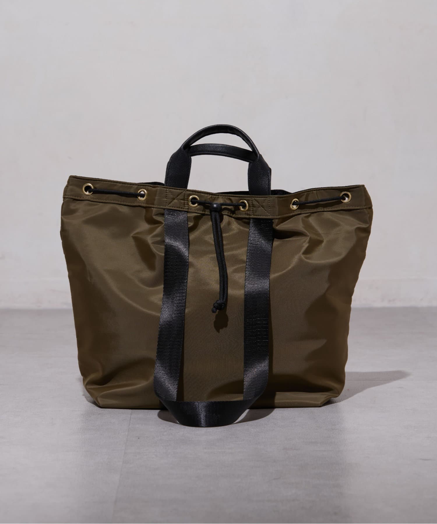 Chez toi(シェトワ) ナイロン2WAY巾着トートBAG