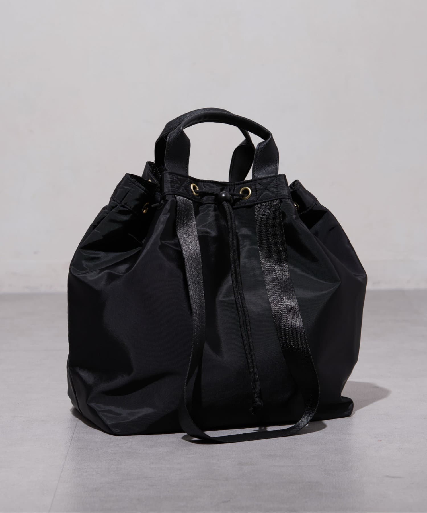 Chez toi(シェトワ) ナイロン2WAY巾着トートBAG