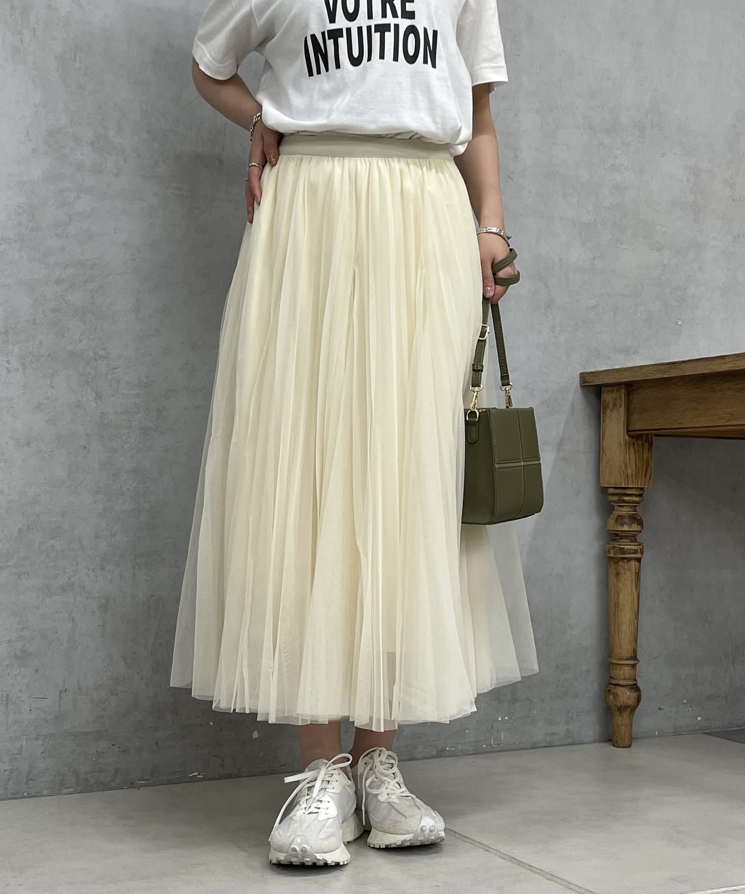 un dix cors(アンディコール) チュールスカート