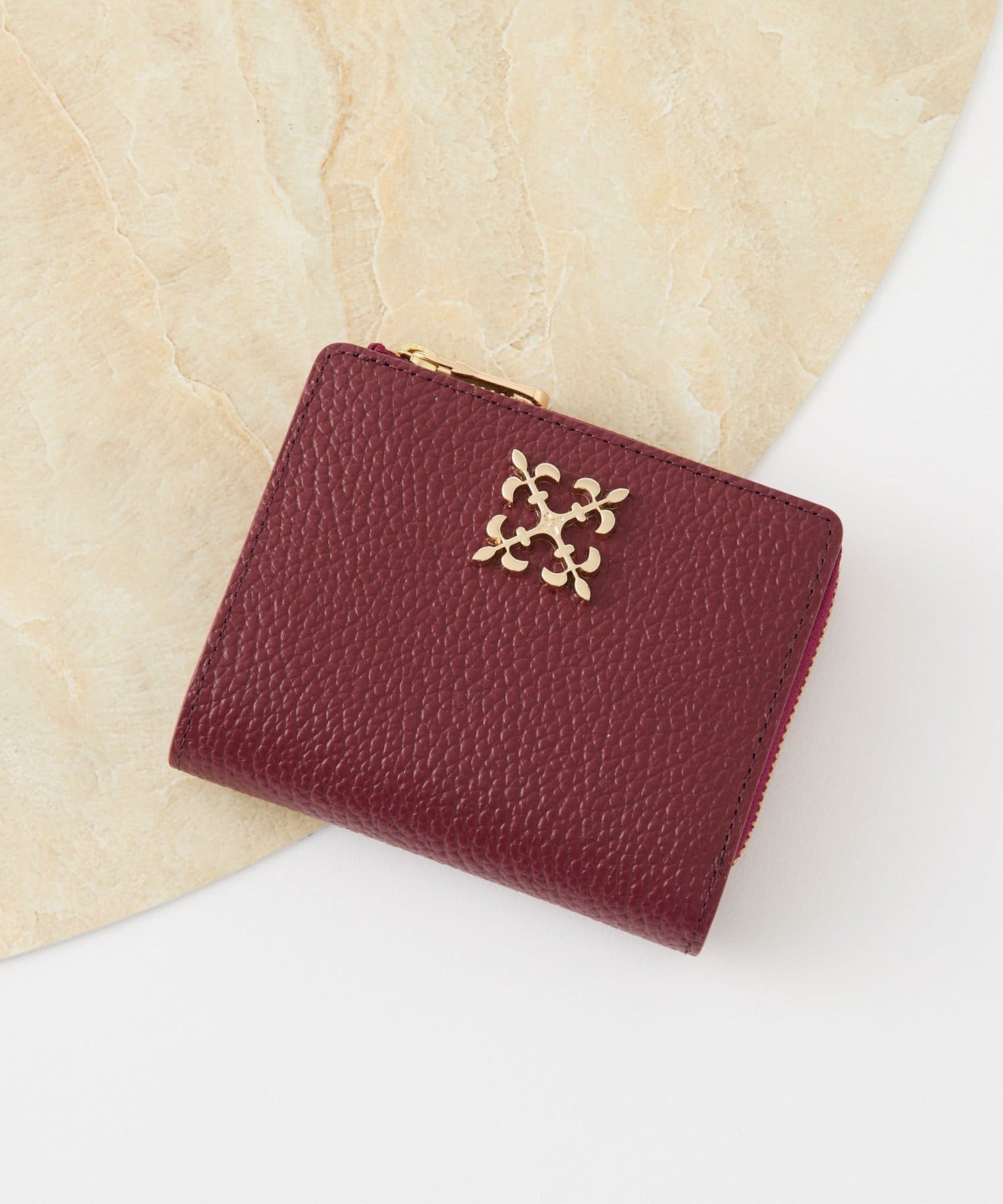 み*ん様 【美品】ラシット　長財布 ラシット russet 【デイリーラシット】デニムジャガードがま口長
