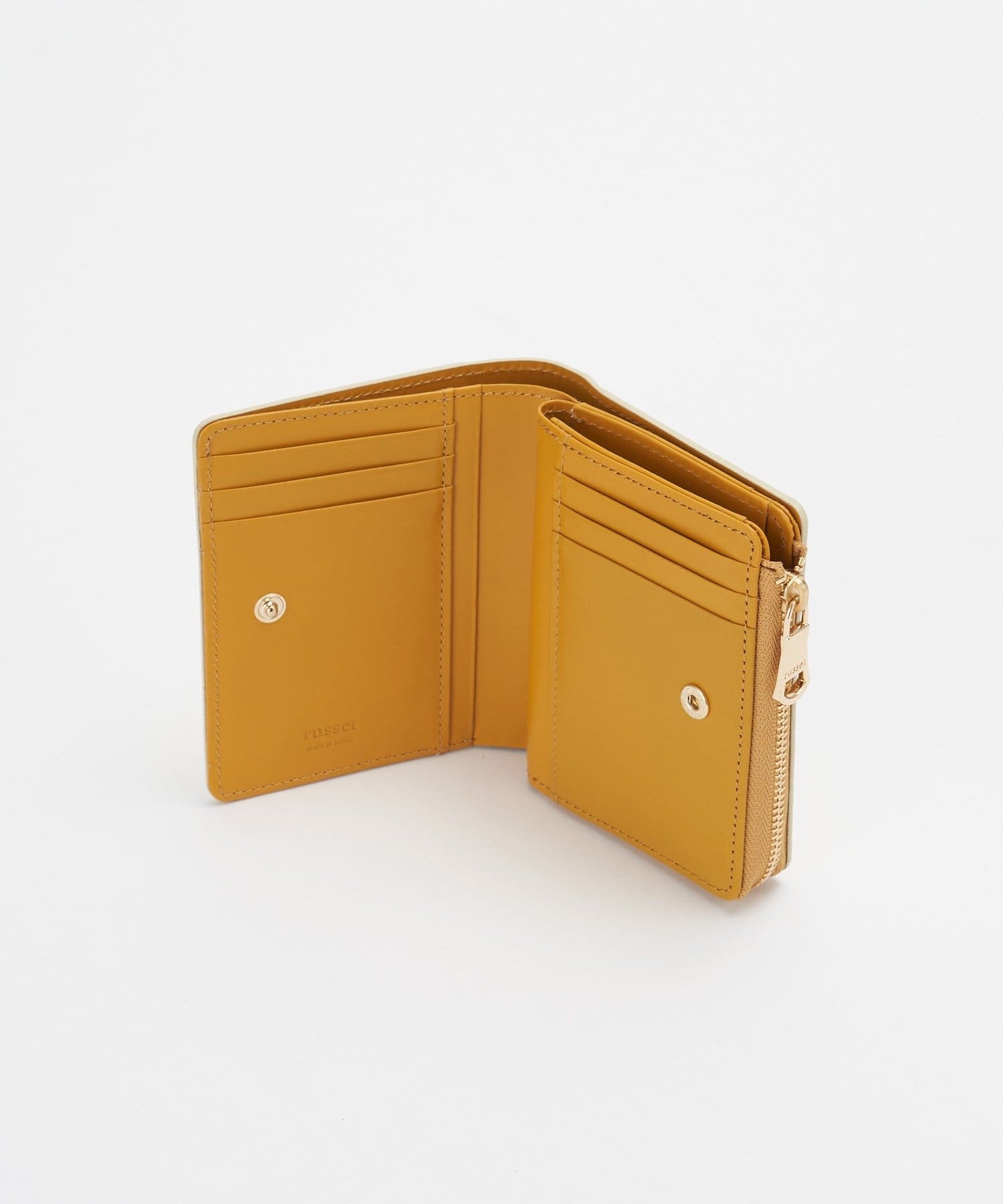 russet(ラシット) 【2025年 BEST10】モノグラムプレートハーフウォレット