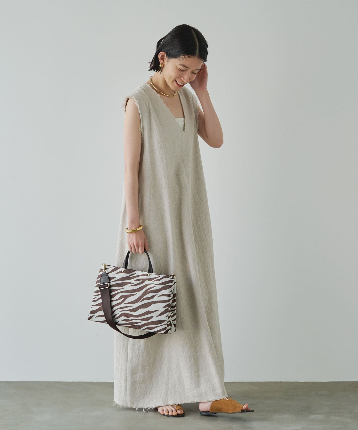 SHOPPER》トートバッグ M (CE-1126) | russet(ラシット)レディース