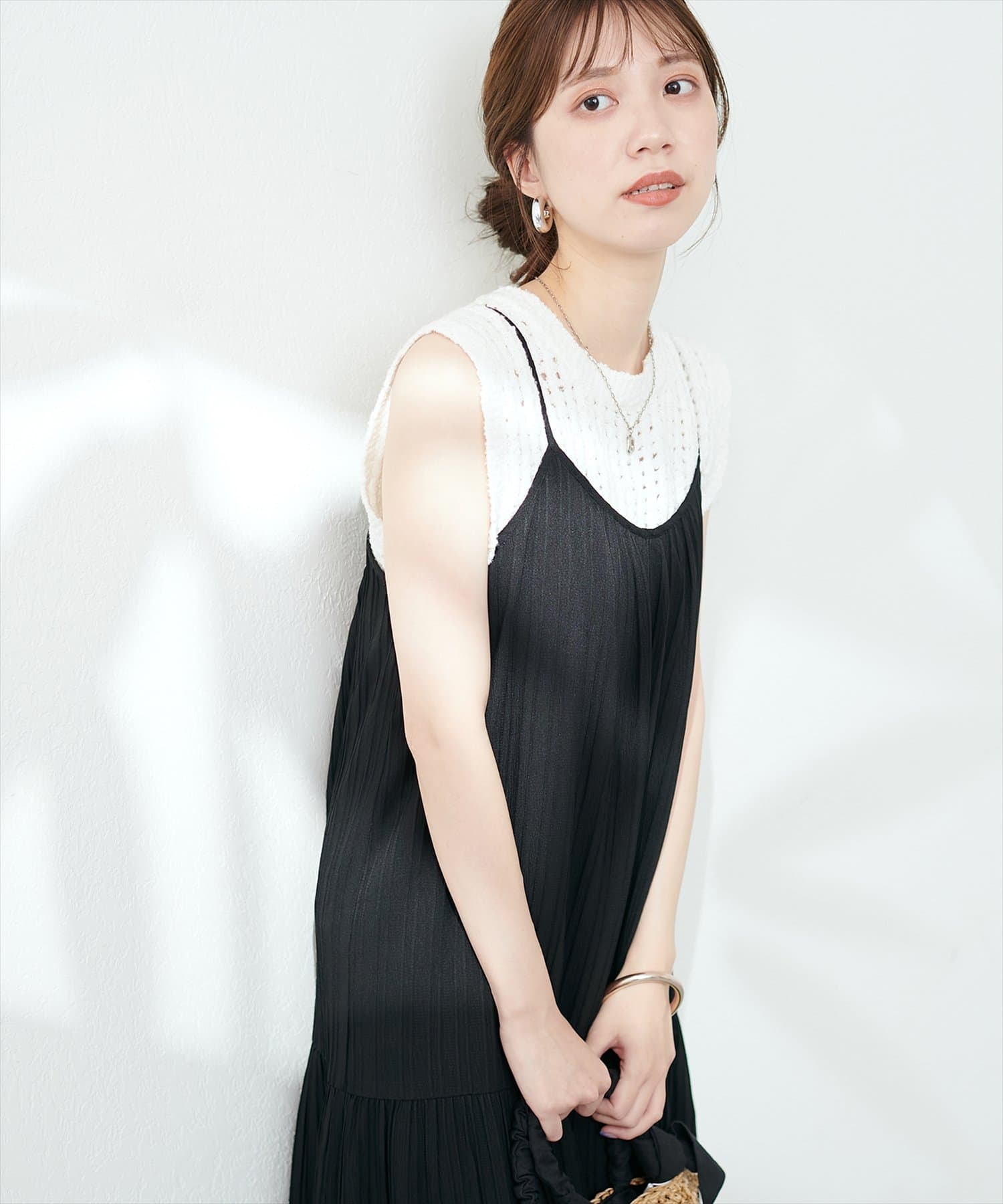 メッシュノースリニット メッシュノースリニット | natural couture(ナチュラル