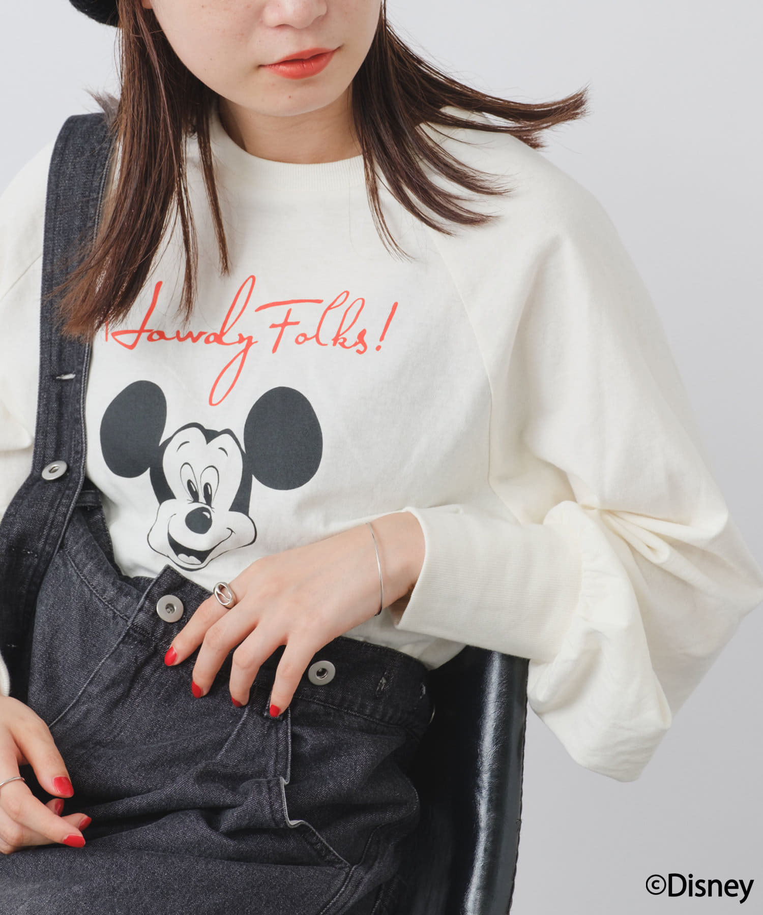 Mickey Mouse】ロンTEE | Kastane(カスタネ)レディース | PAL CLOSET