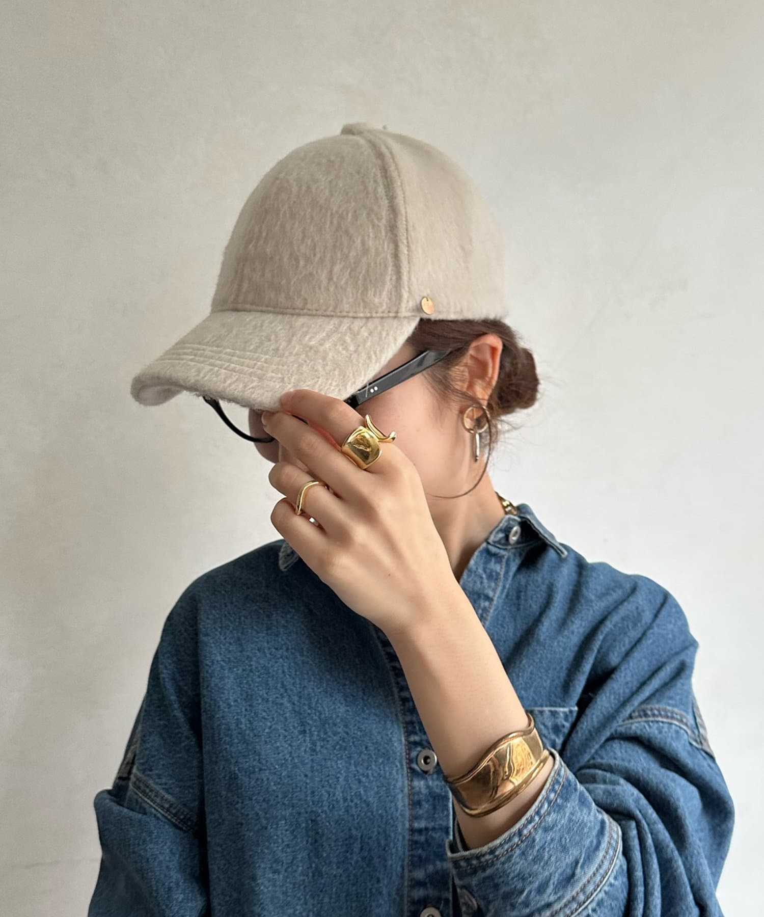 DOUDOU(ドゥドゥ) シャギーキャップ