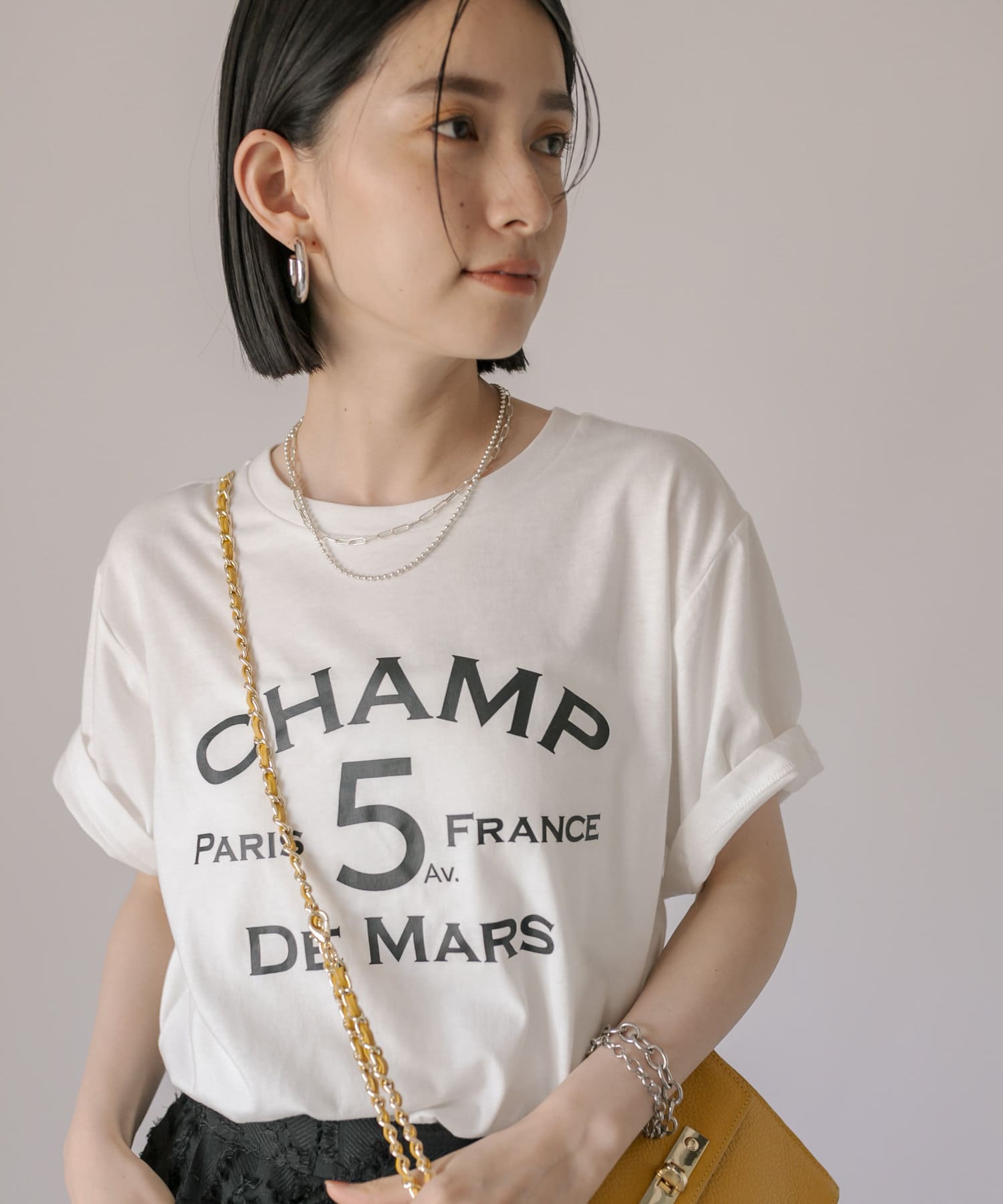 大人のワードローブに】ファイブアベニューTee | RIVE DROITE