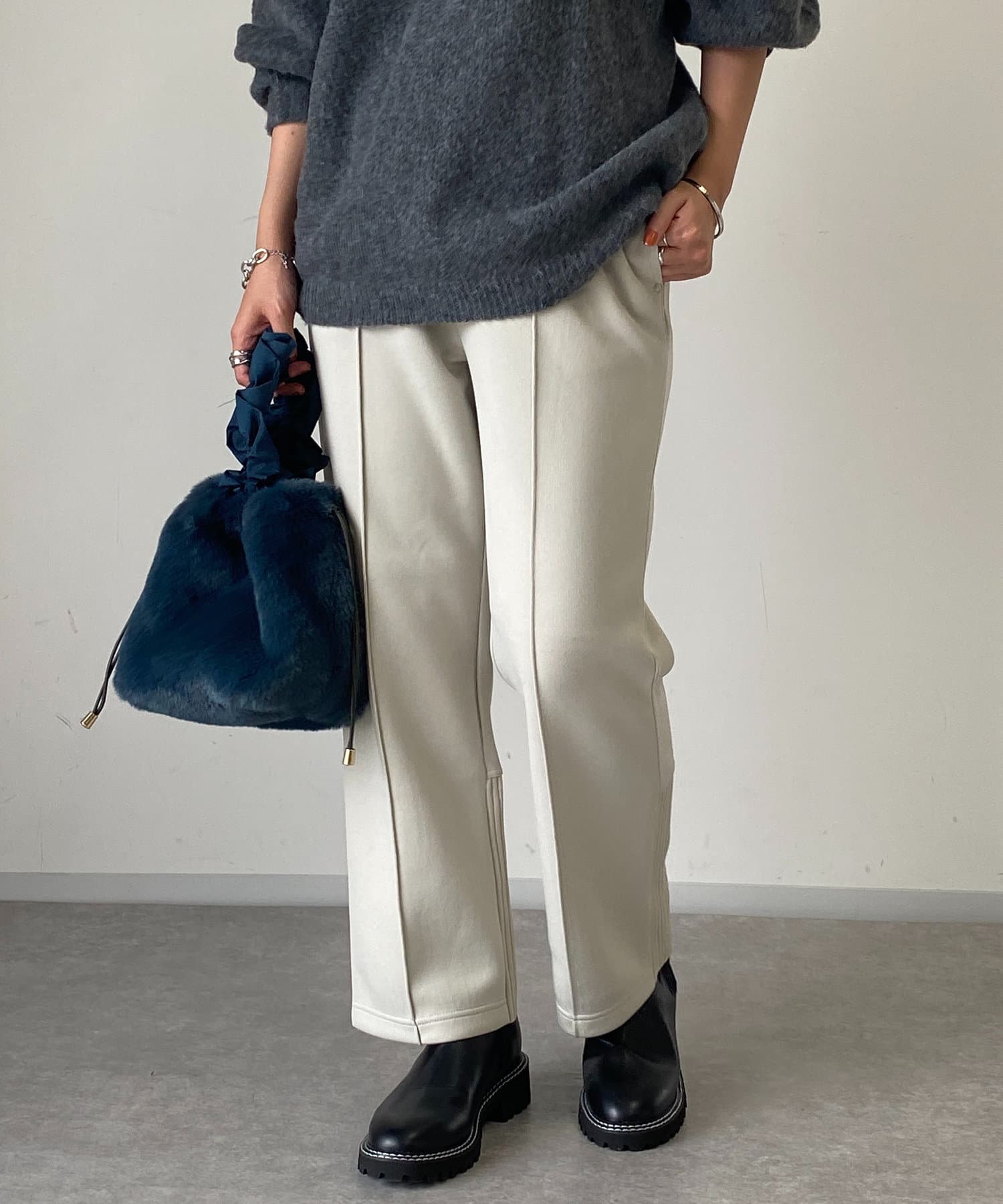 un dix cors(アンディコール) 軽量ボンディングトラックパンツ