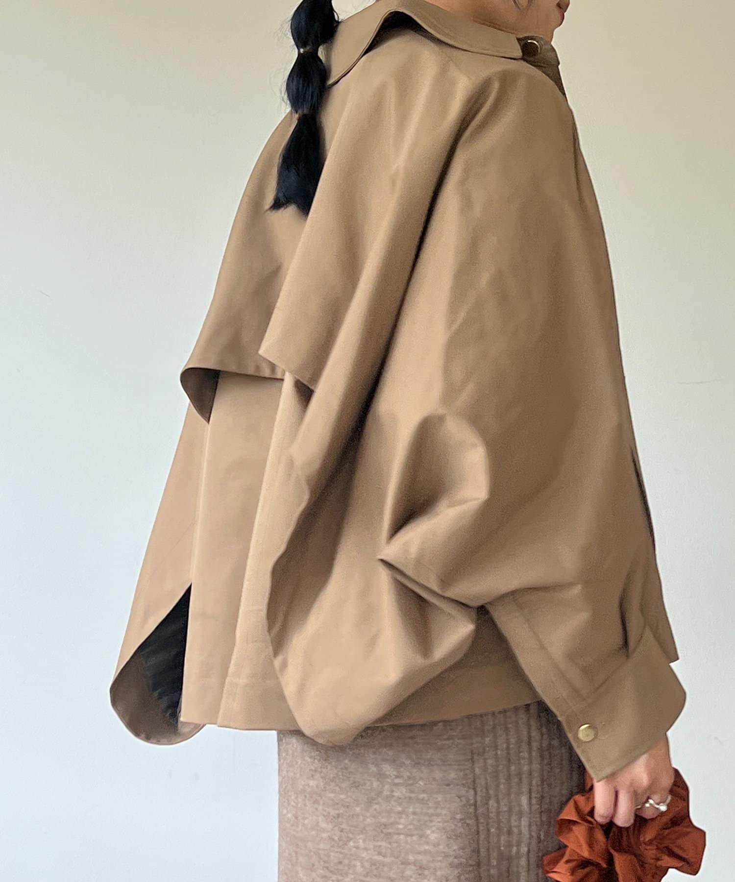 un dix cors(アンディコール) 【WEB限定】エステルバックフリルジャケット