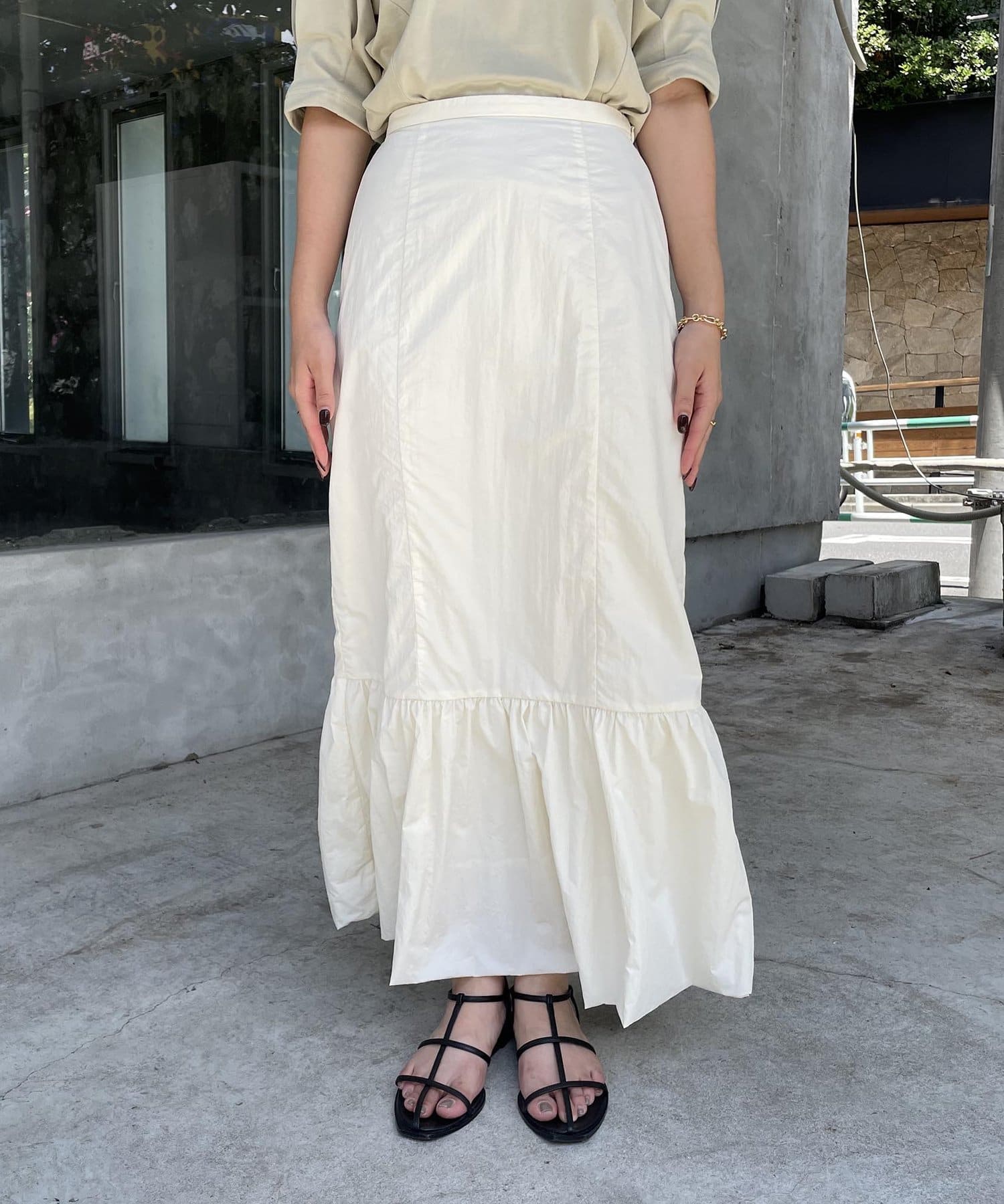 裾バルーンスカート | CAPRICIEUX LE'MAGE(カプリシュレマージュ