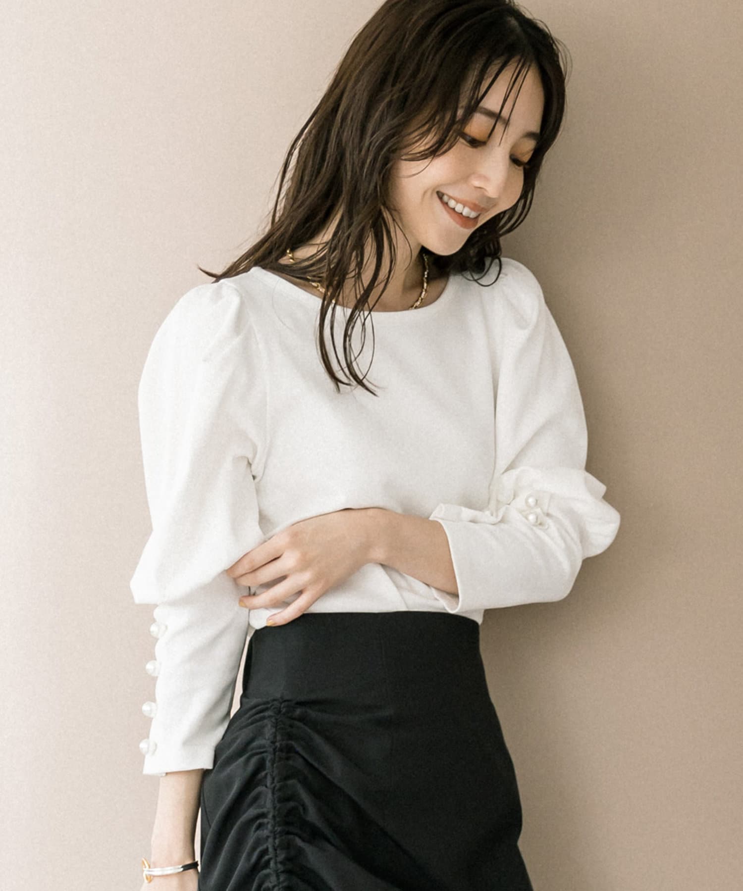【新品タグ付】現行品 La boutique BonBon カットソー 新品タグ付】現行品 La boutique BonBon カットソー