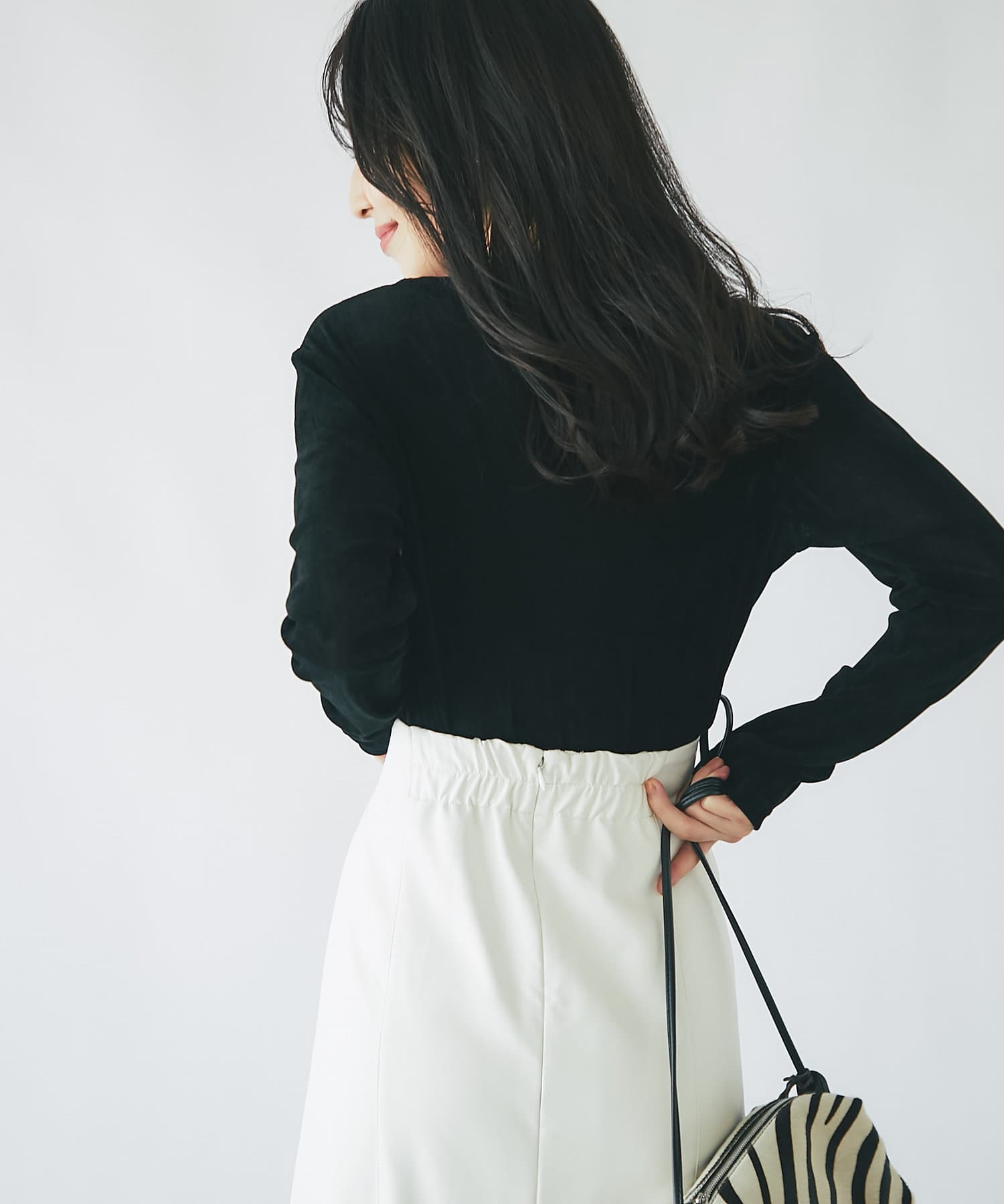 最終値下La boutique BonBonフロッキーチュール2wayカットソー 追加オーダー決定】フロッキーチュール2WAYカットソー | La