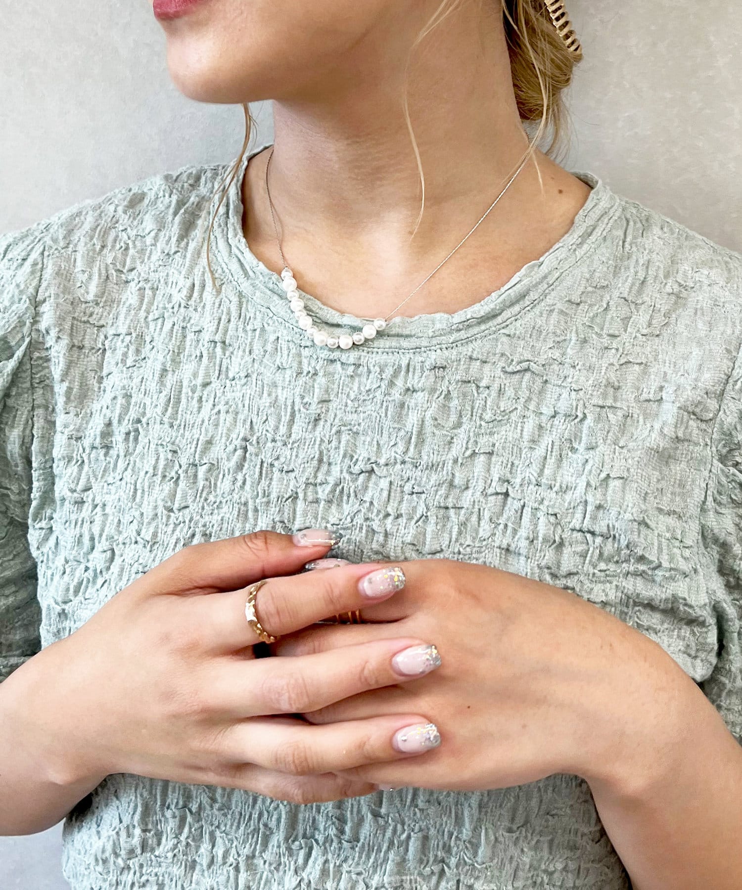 Lattice(ラティス) パールネックレス