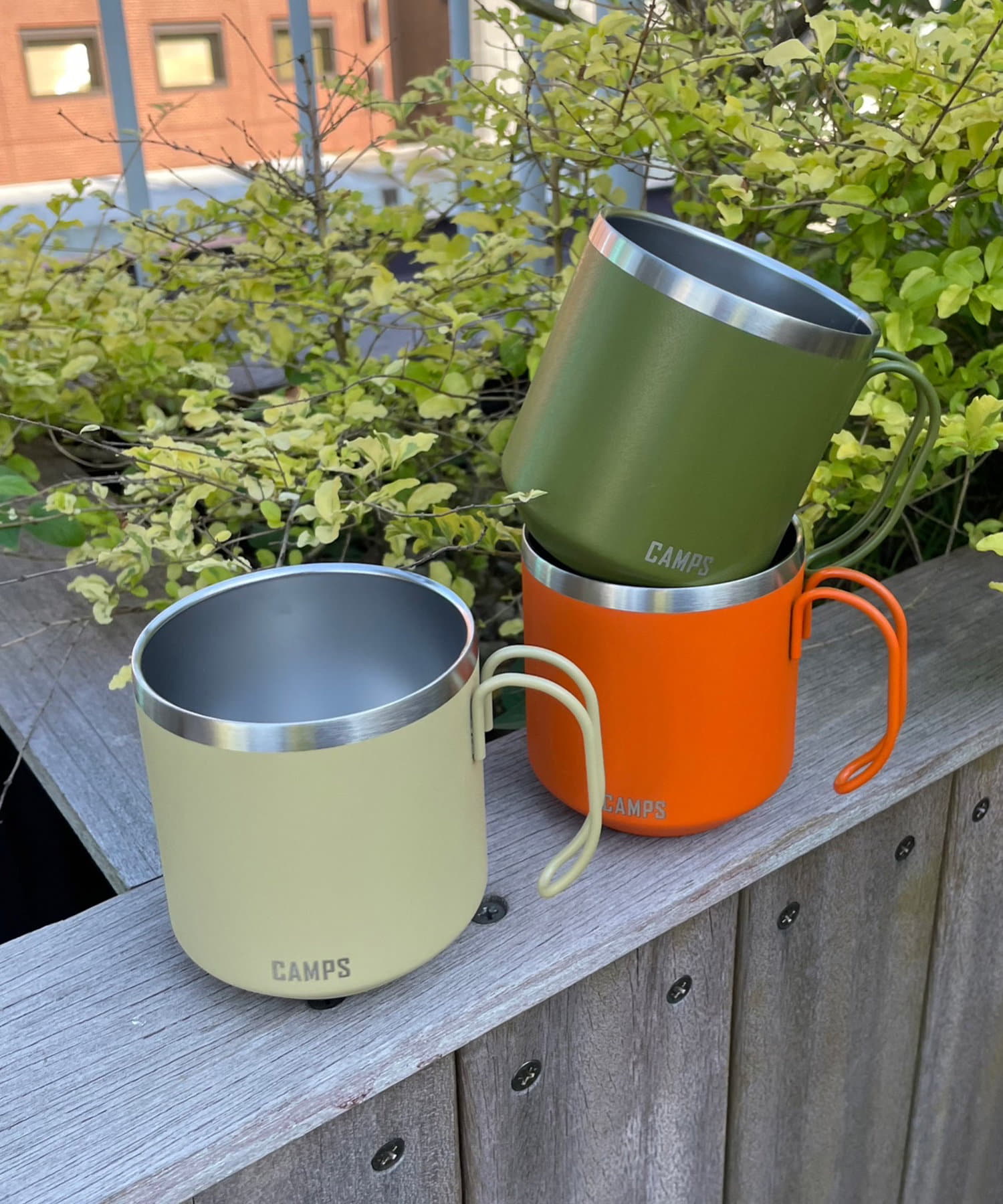 NICE CLAUP / OLIVE des OLIVE OUTLET(ナイスクラップ  / オリーブ デ オリーブ アウトレット) 【CAMP】真空二重ステンレスマグ