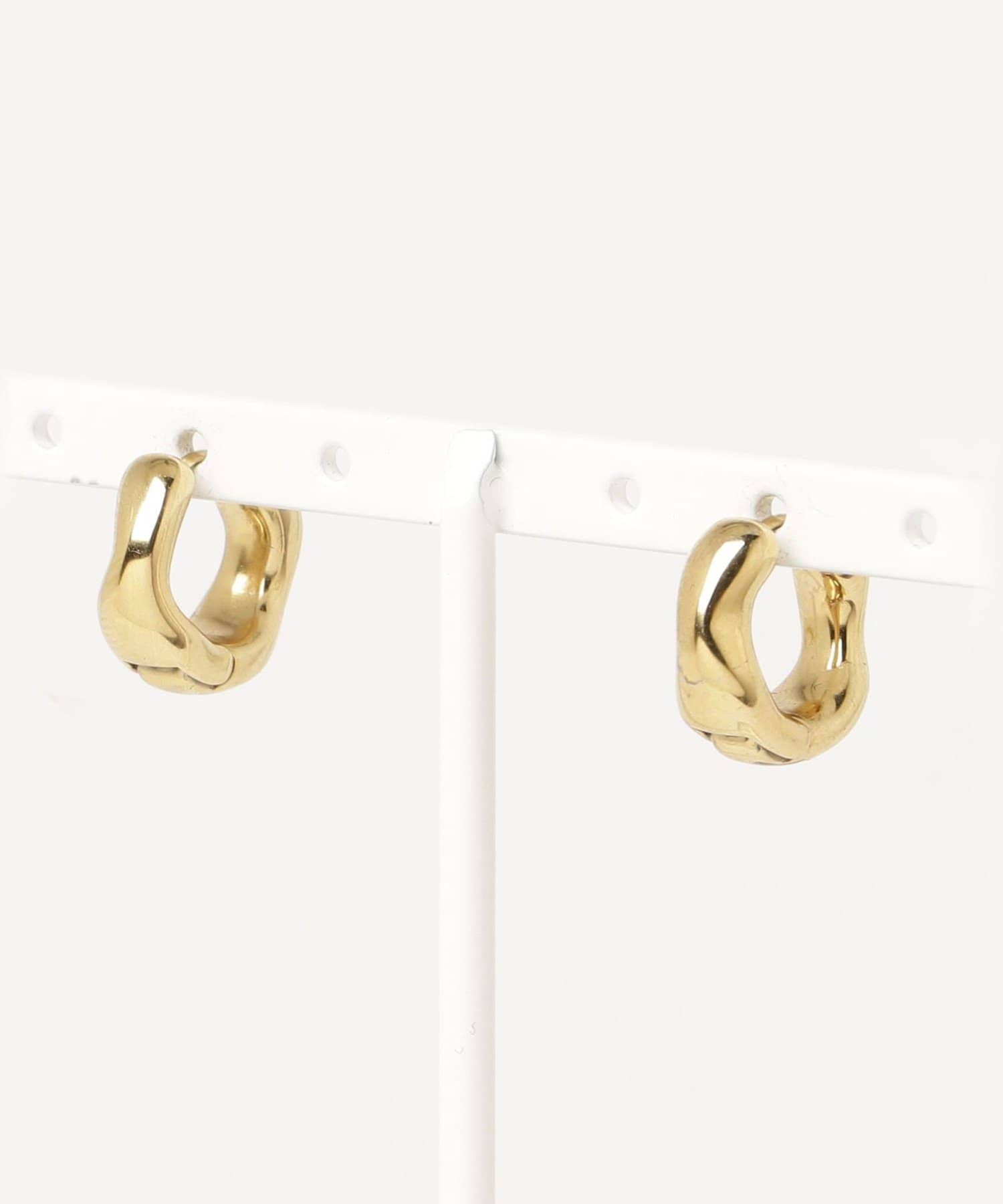 FREDY & GLOSTER(フレディ アンド グロスター) ステンレスウェーブワンタッチプチピアス