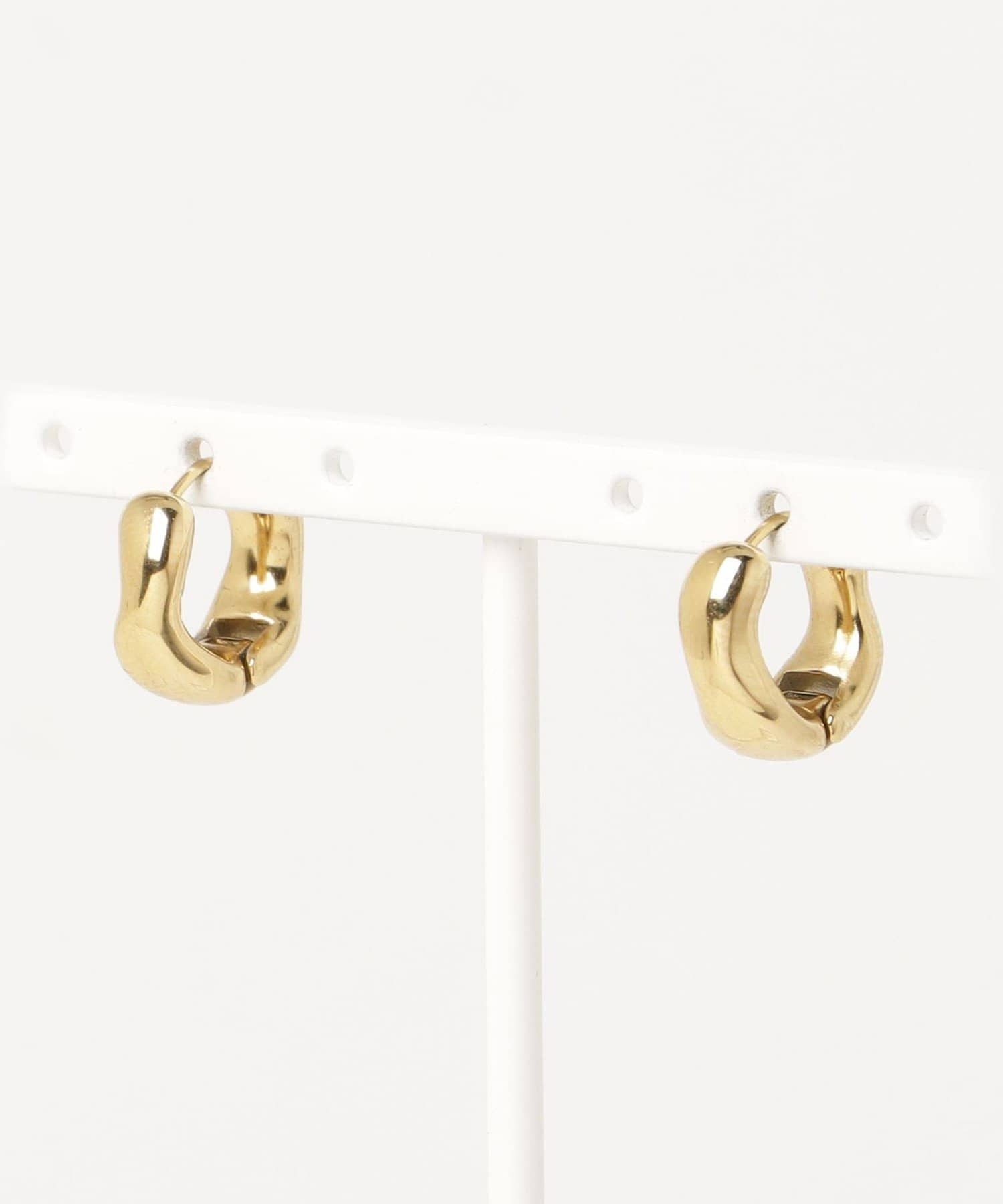 FREDY & GLOSTER(フレディ アンド グロスター) ステンレスウェーブワンタッチプチピアス