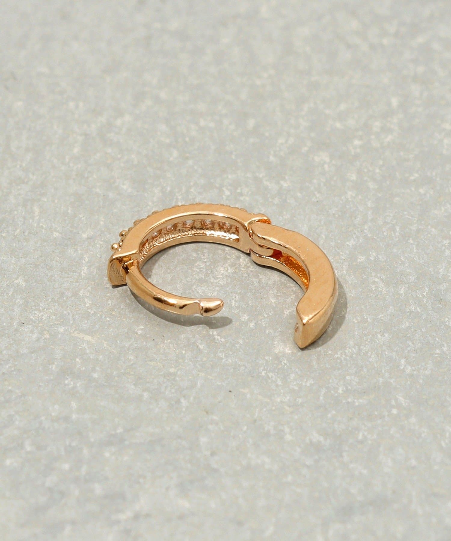 3COINS(スリーコインズ) ラインストーンワンタッチピアス