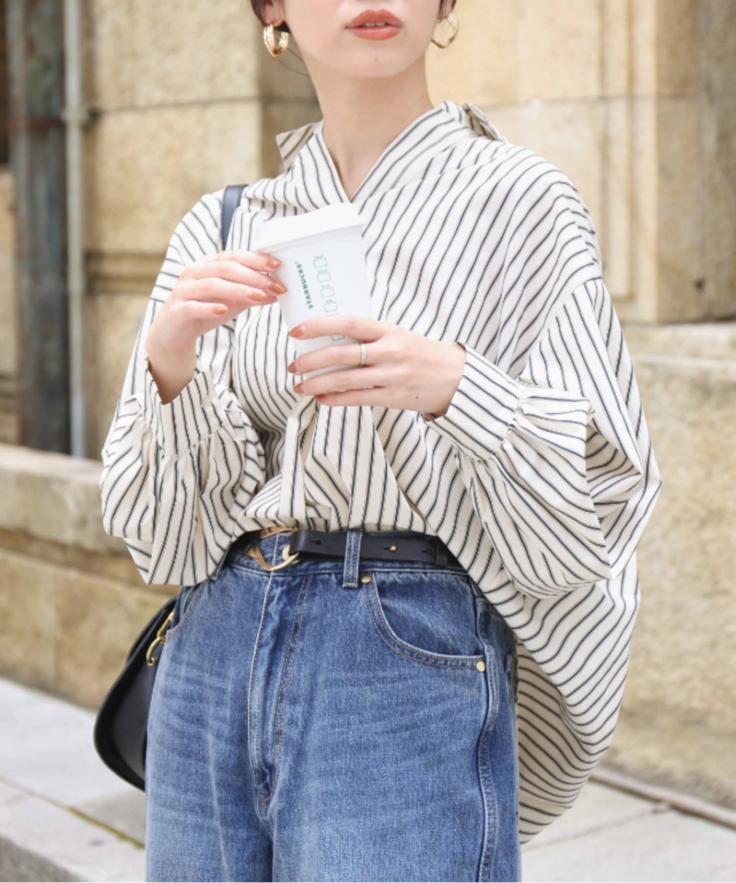 ♡ページ BACKギャザースキッパーシャツ | Chez toi(シェトワ)レディース