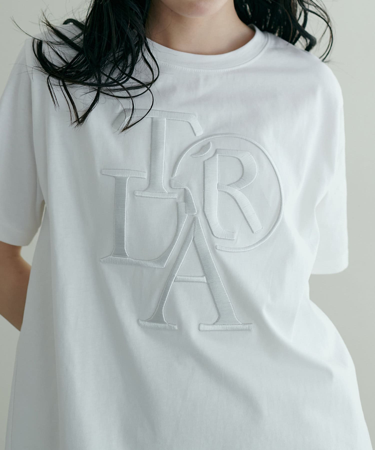 厚盛ロゴ刺繍T | LARUTA(ラルータ)レディース | PAL CLOSET(パル