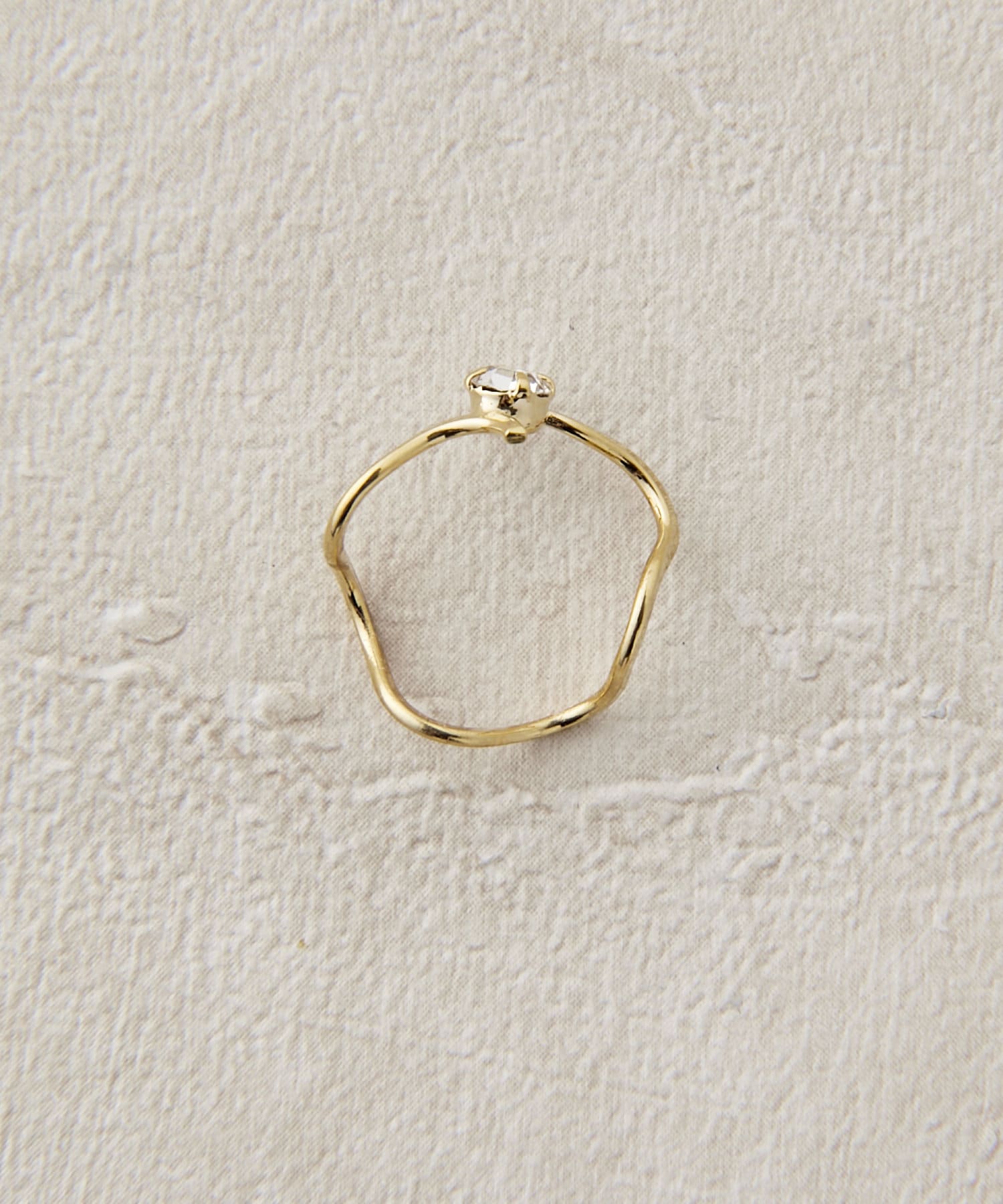 Lattice(ラティス) ビジューピンキーリング