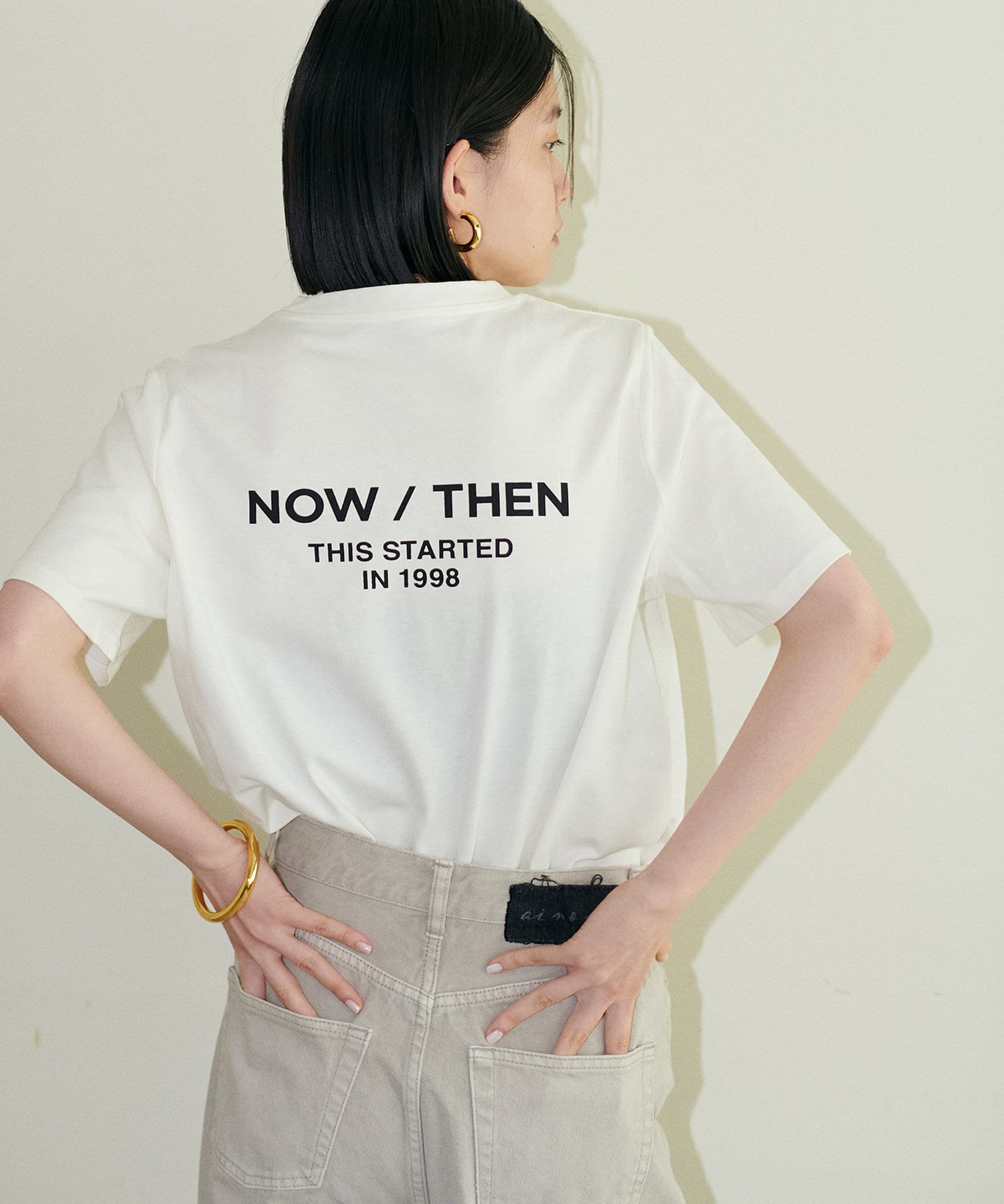 LARUTA(ラルータ) 汗染み防止ロゴT