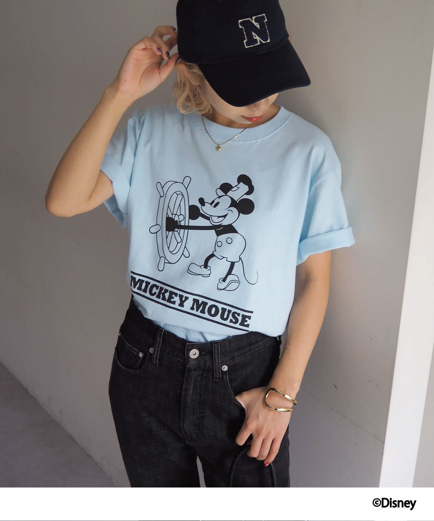 DISNEY/ディズニー】ミッキーマウス/プリントロゴTシャツ | CIAOPANIC 
