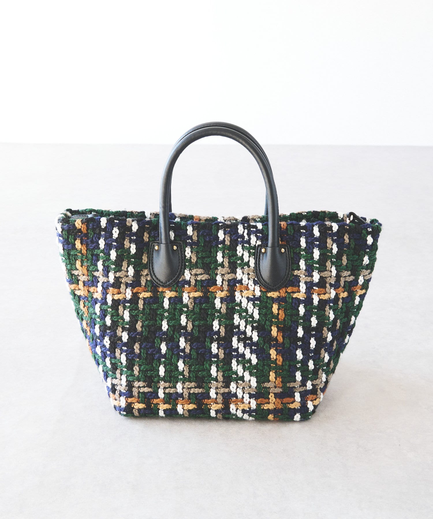 un dix cors(アンディコール) ツイードバッグ