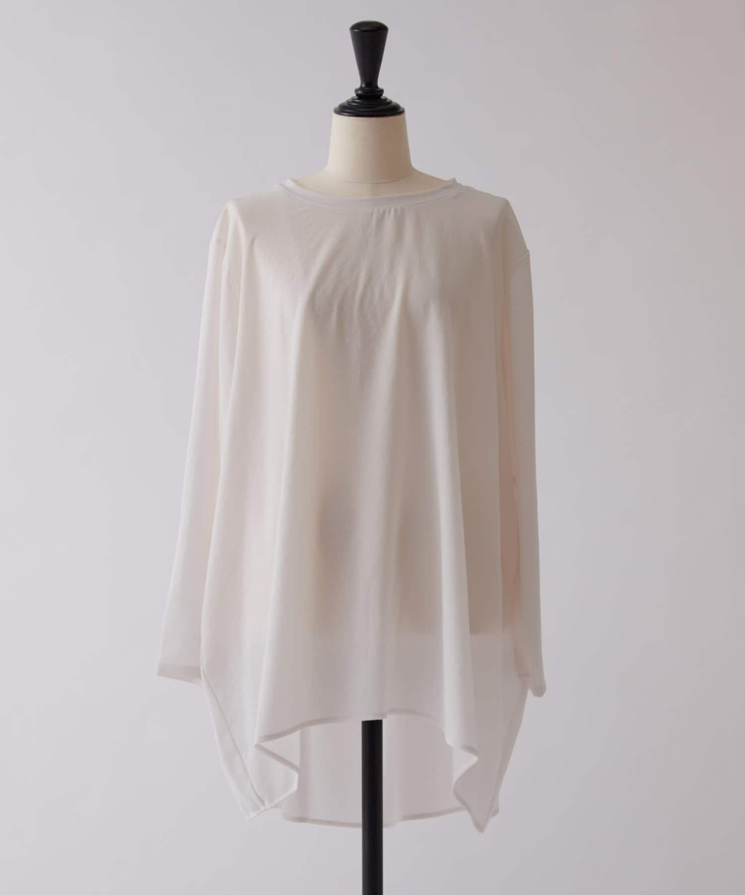 BEARDSLEY(ビアズリー) 後ろドレープTブラウス