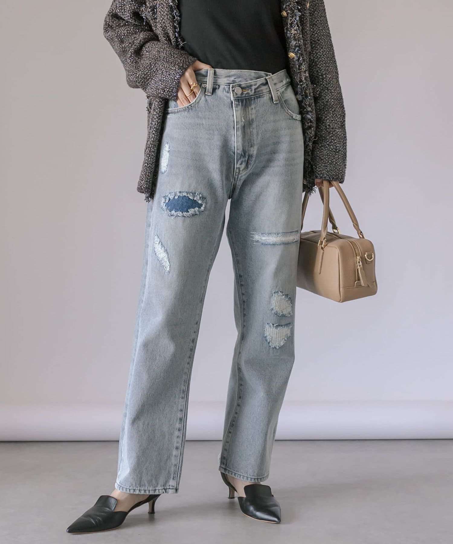 RIVE DROITE リヴドロワ MONN.:. モンslit DENIM - www.stedile.com.br