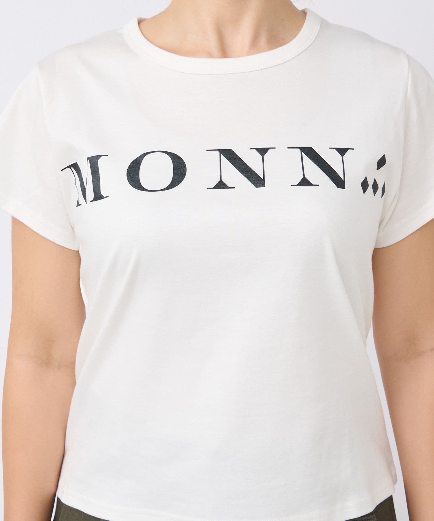 MONN.:.(モン)】ロゴTシャツ | RIVE DROITE(リヴドロワ)レディース