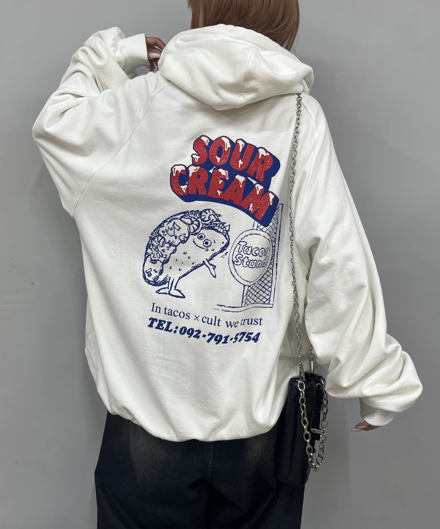 Sourcream × TACOSSTAND】ロゴパーカー | WHO'S WHO gallery