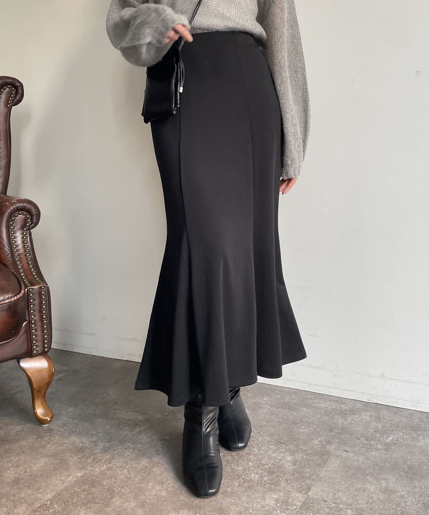 Thevon.(ゼヴォン) 【インフルエンサーYUNA企画】ポンチマーメイドスカート