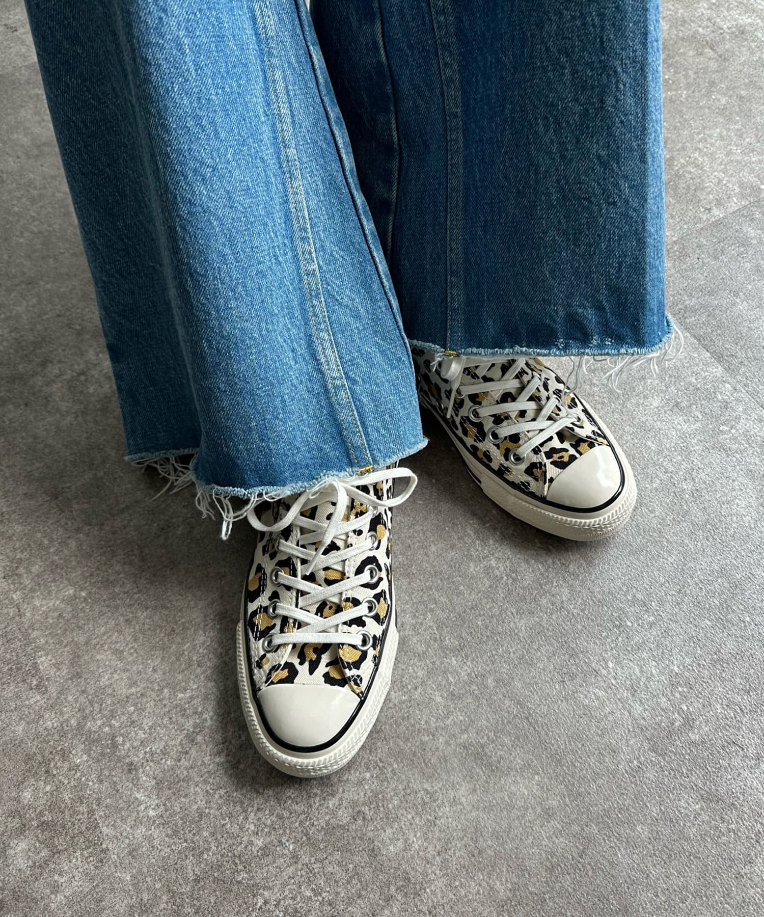 CONVERSE】 コンバース AS US LEOPARD OX オールスター US