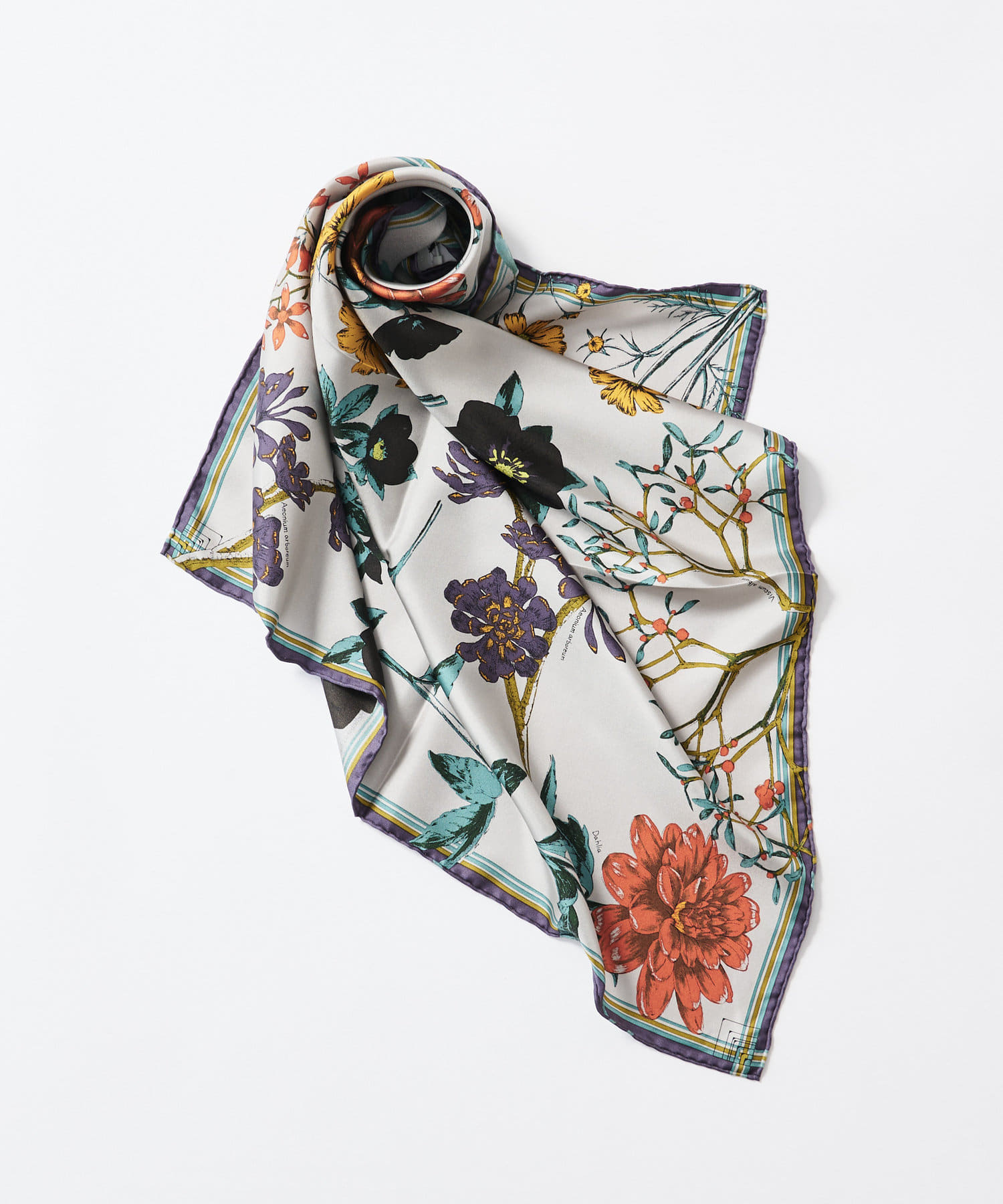 manipuri(マニプリ)】スカーフ65/オータムガーデン | La boutique 