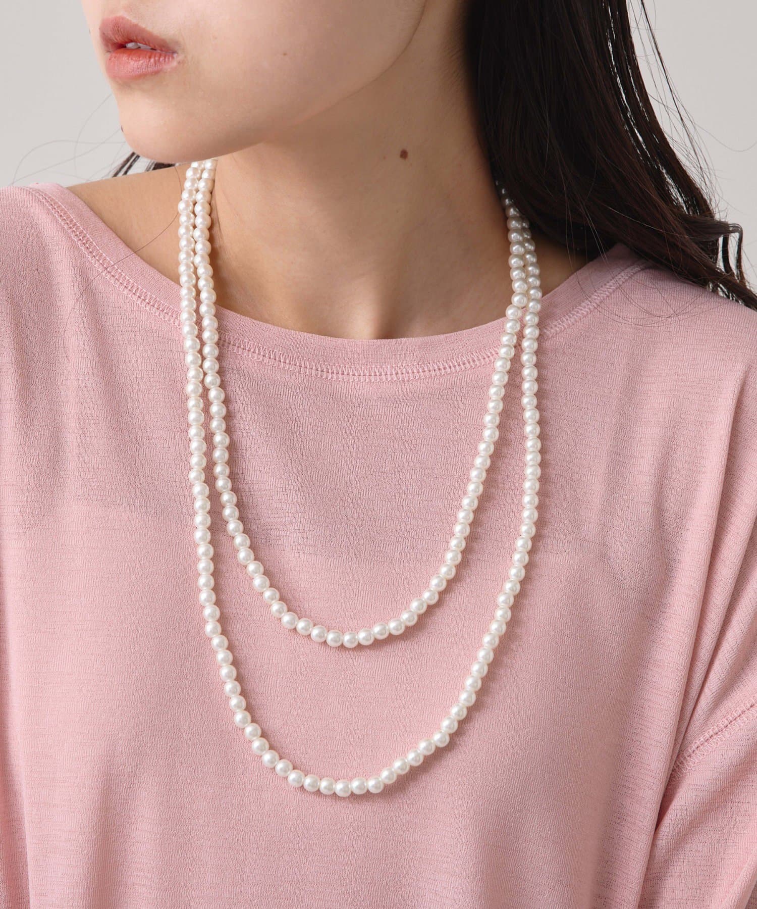 CIAOPANIC TYPY(チャオパニックティピー) :≪オケージョン対応≫【lil/リル】1連パールネックレス