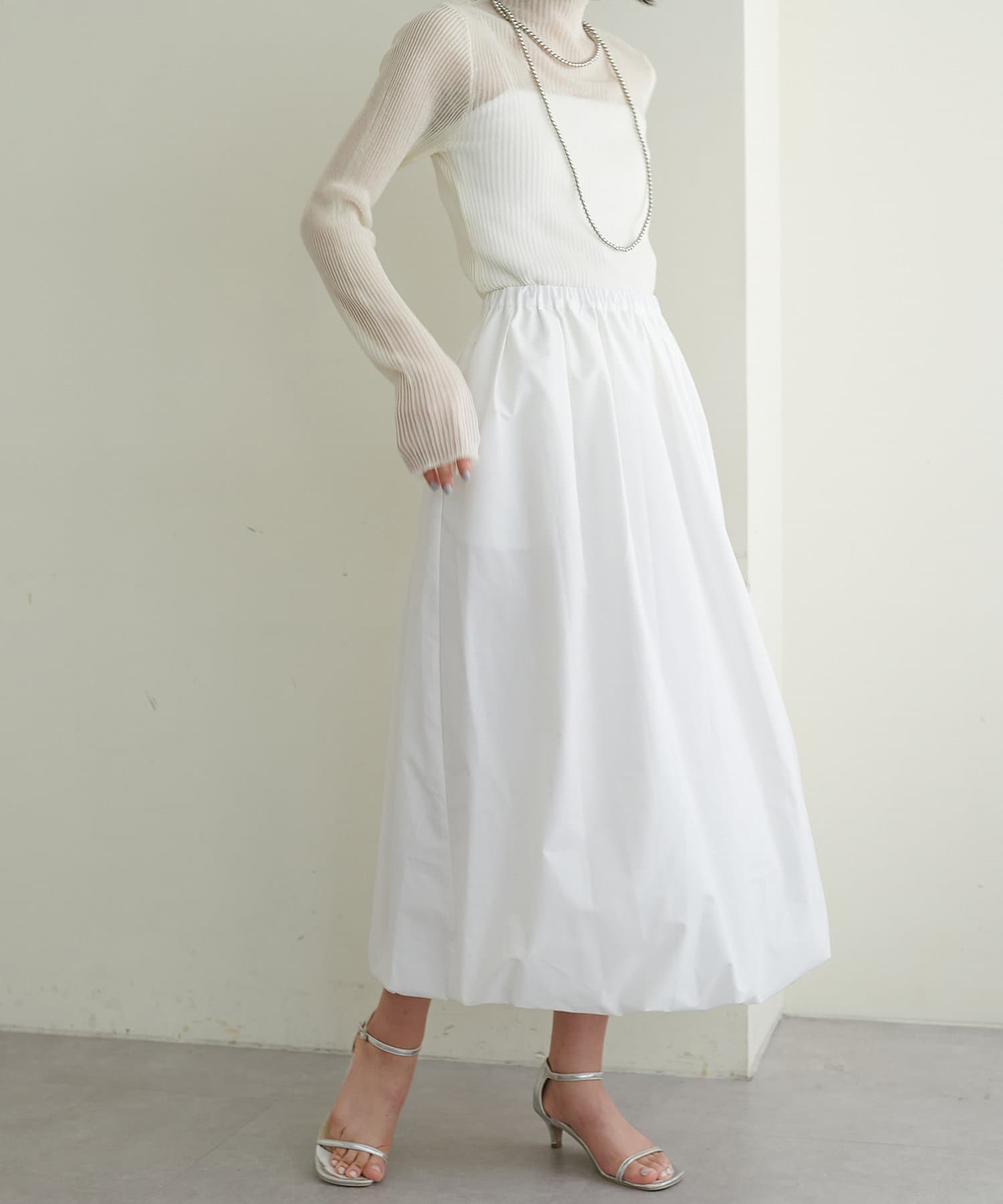 LARUTA(ラルータ) ハリ感バルーンスカート