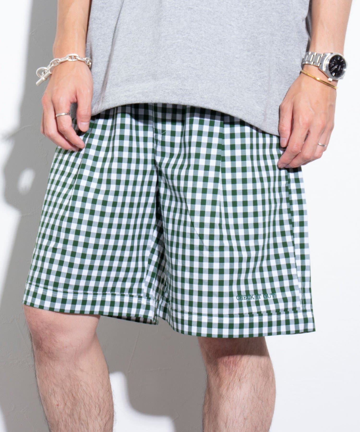 FREDY & GLOSTER(フレディ アンド グロスター) 【GLOSTER】POPギンガムチェックショーツ