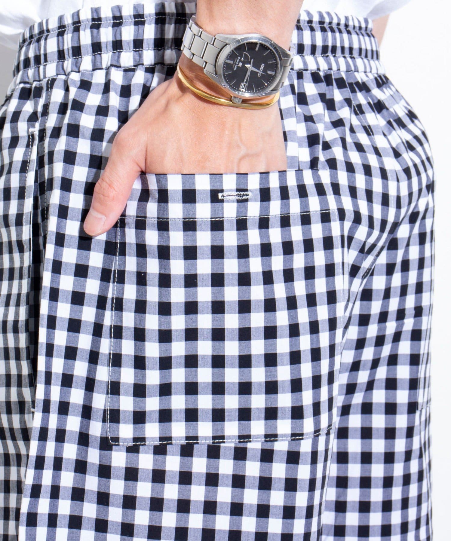 FREDY & GLOSTER(フレディ アンド グロスター) 【GLOSTER】POPギンガムチェックショーツ