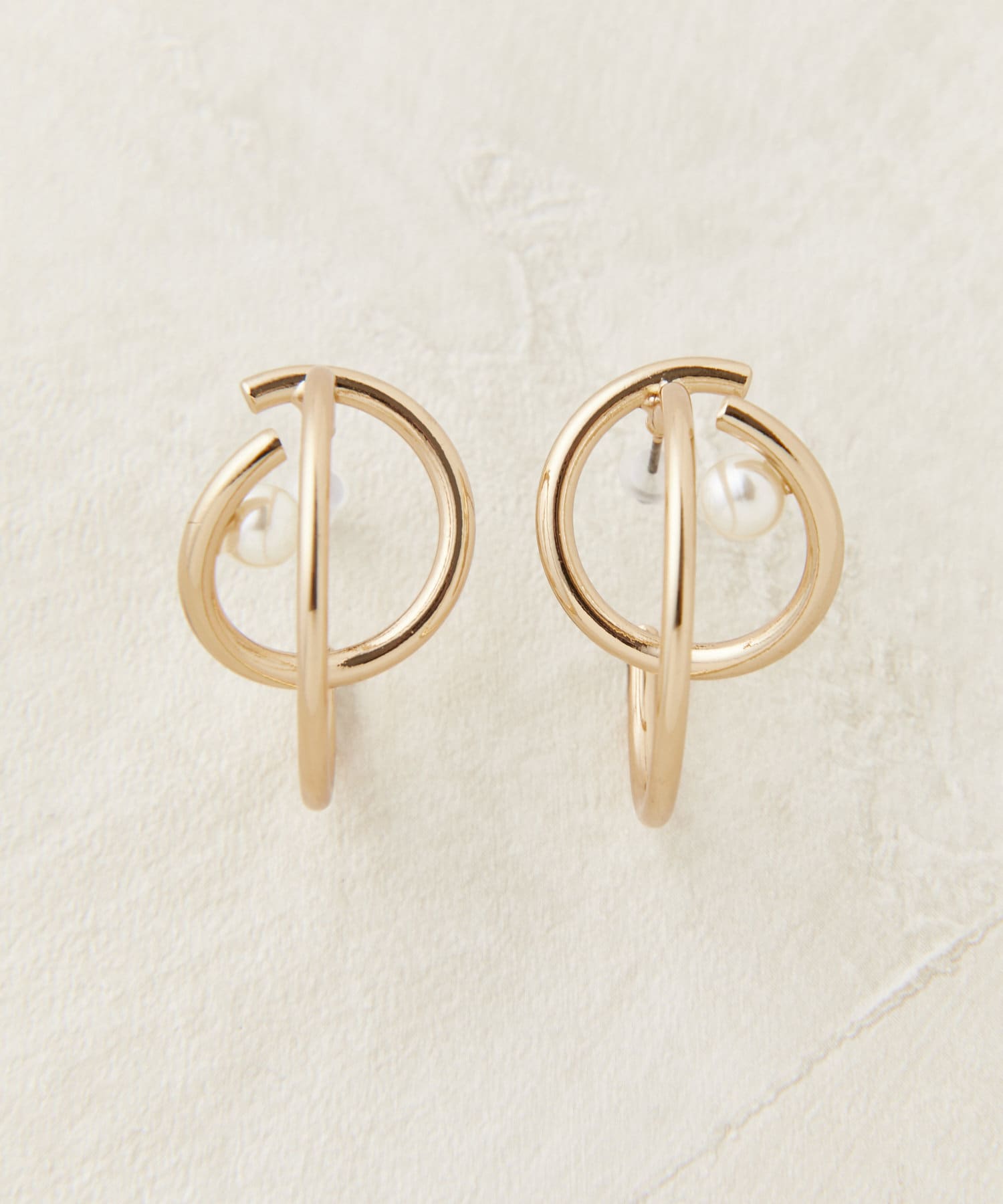 Lattice(ラティス) <チタン>パールメタルピアス