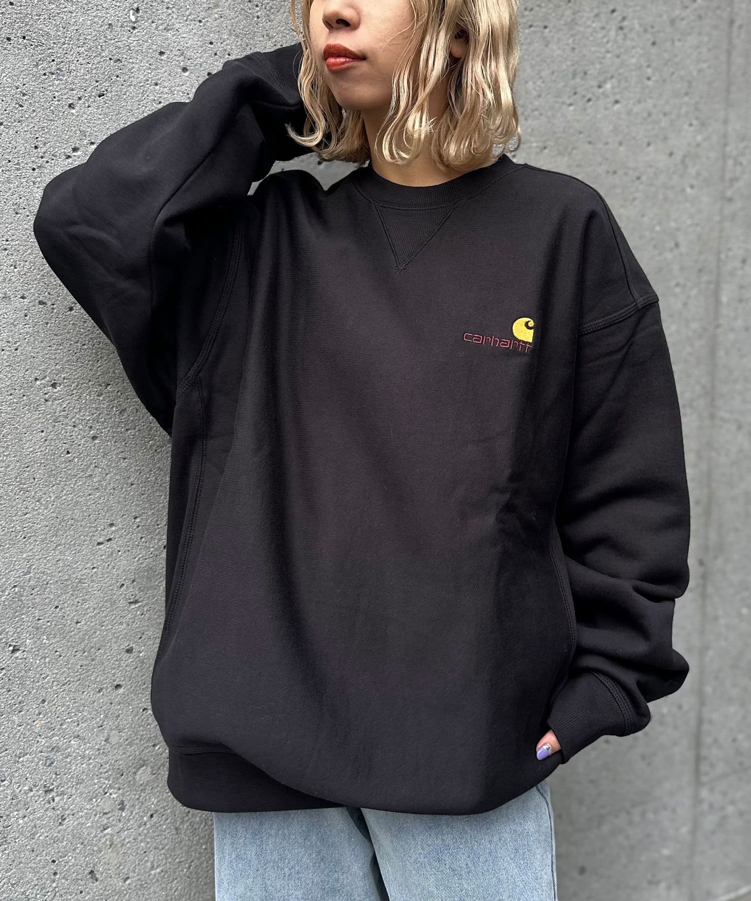 CIAOPANIC(チャオパニック) 【Carhartt WIP/カーハート ダブリューアイピー】AMERICAN SCRIPT SWEATSHIRT