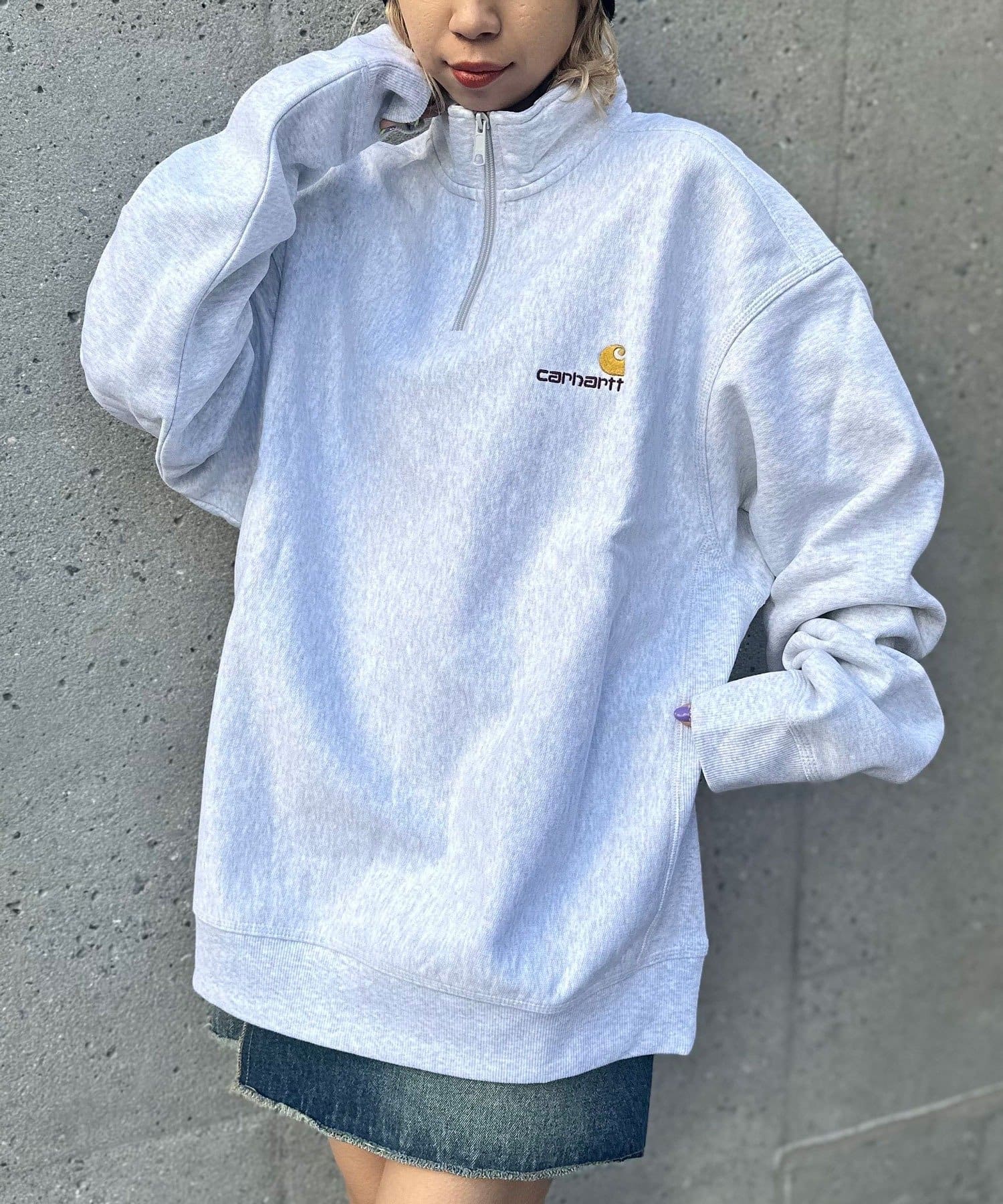 Carhartt WIP/カーハート ダブリューアイピー】HALF ZIP AMERICAN 