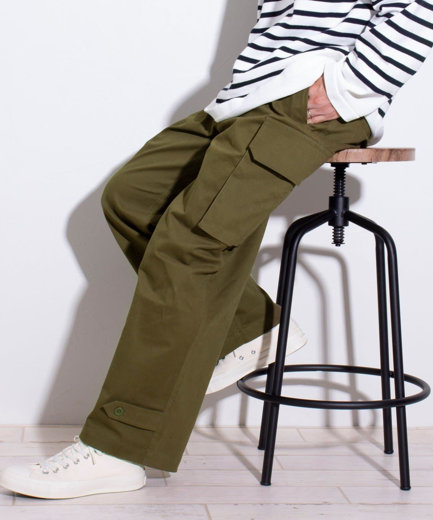 FREDY & GLOSTER(フレディ アンド グロスター) 【GLOSTER】M47 カーゴパンツ ミリタリー セミワイド