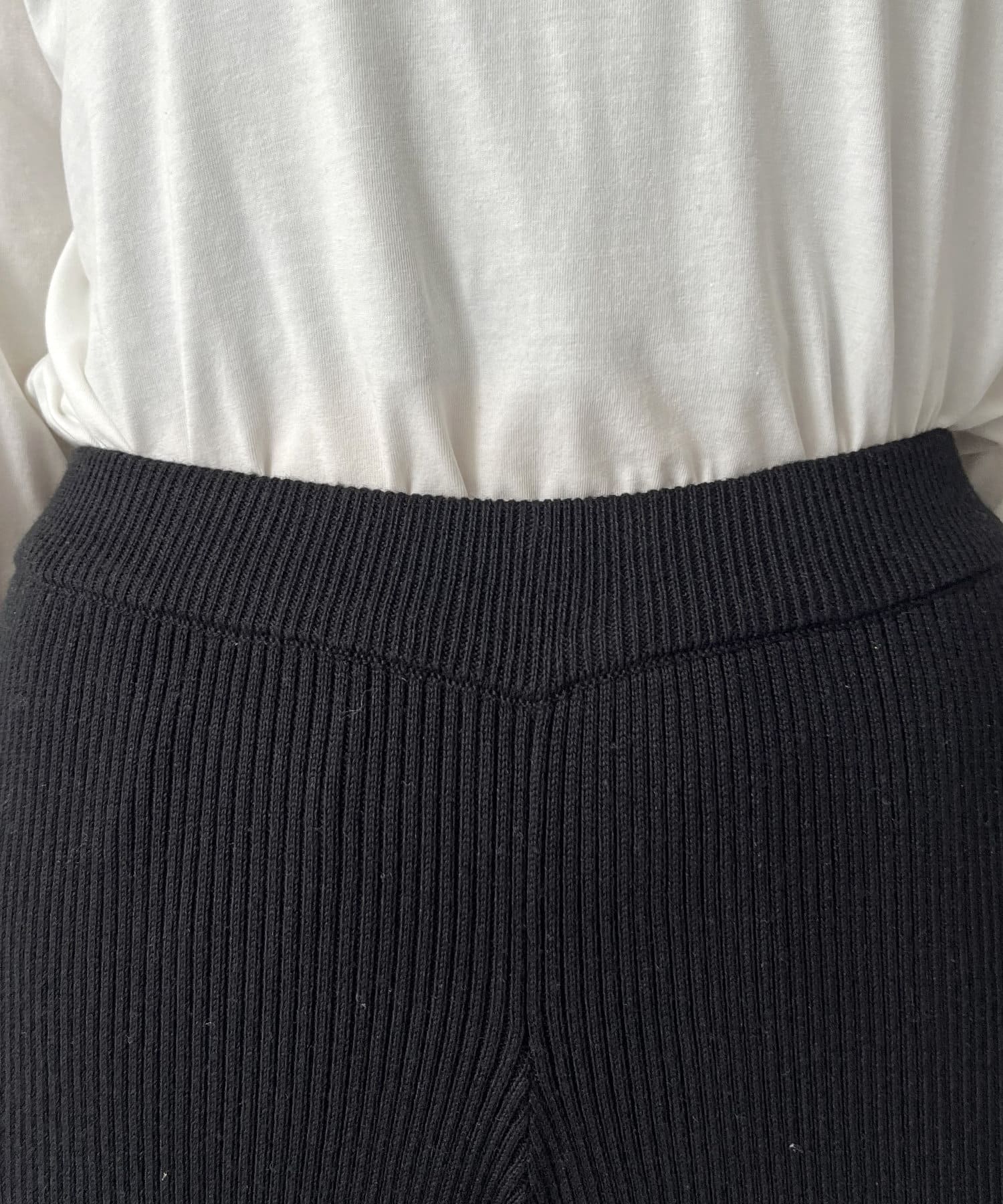 prose verse(プロズヴェール) 【MOMO SELECT】リブニットパンツ