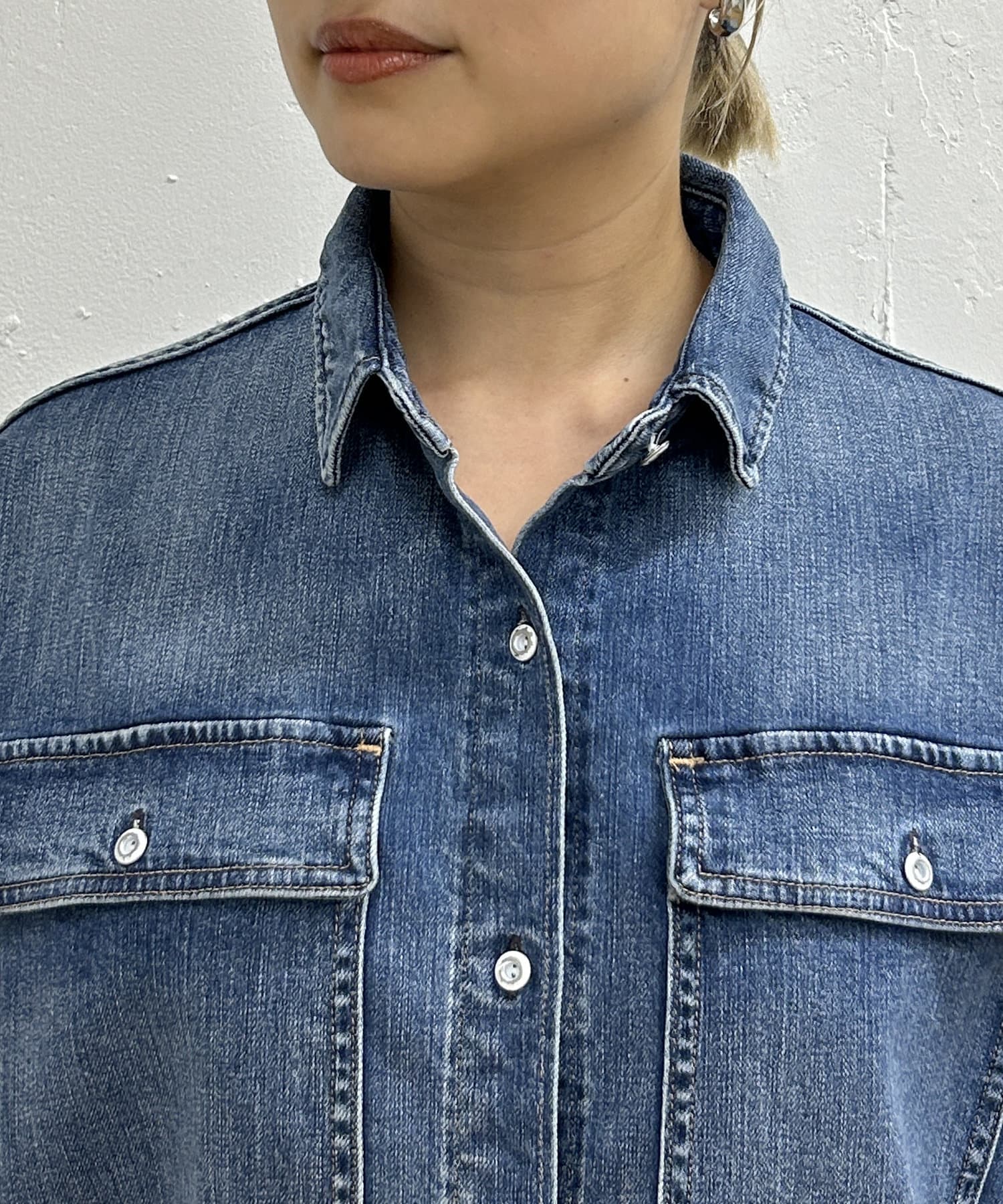 Healthy denim/ヘルシーデニム】Almond デニムシャツ | Loungedress