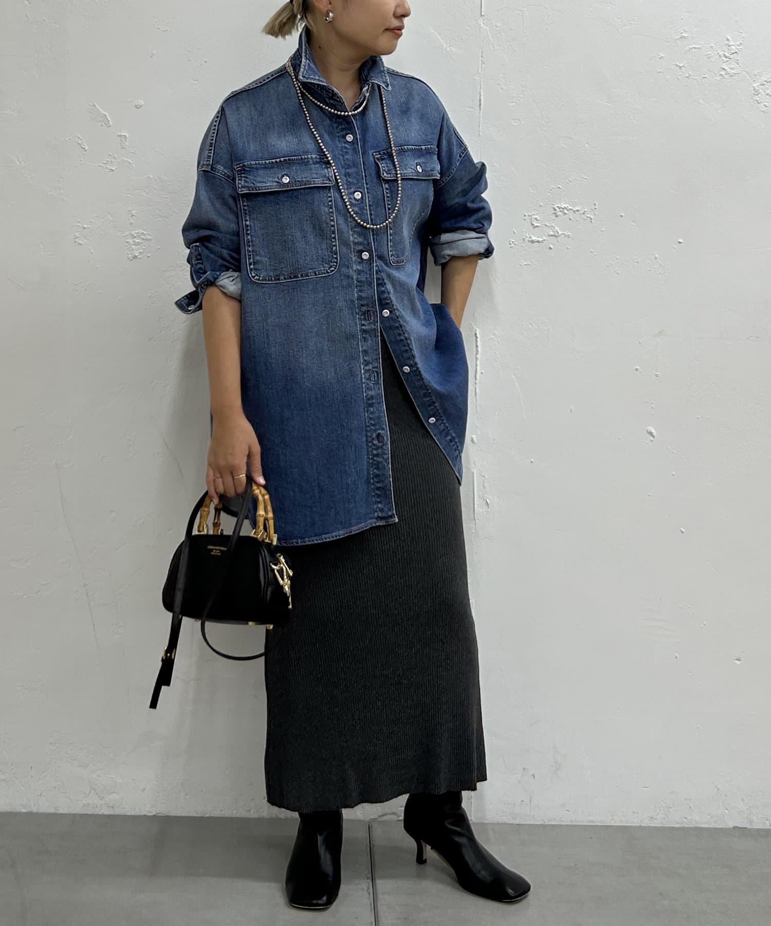 Healthy denim/ヘルシーデニム】Almond デニムシャツ | Loungedress