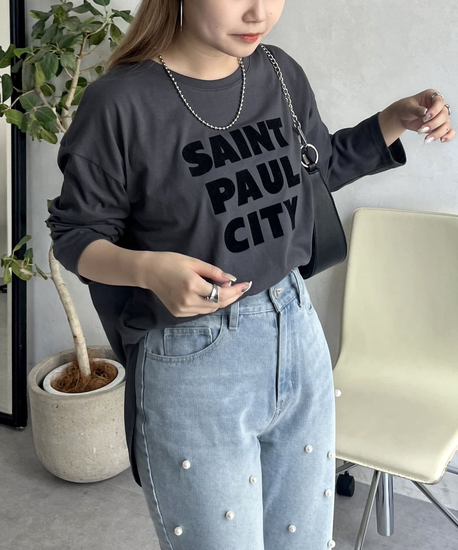 prose verse(プロズヴェール) フロッキーロゴロンT